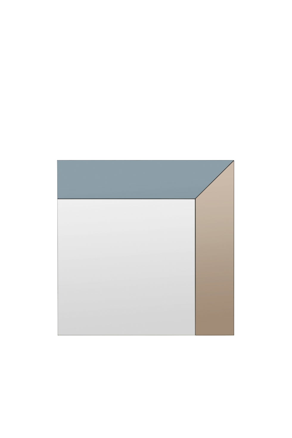 BROSTE Mirror Square Trio - Clear/Smoke/Tea