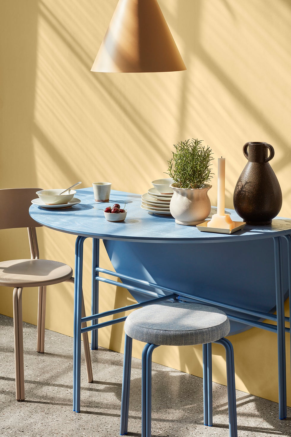 BROSTE Flowerpot Alexa Medium Grey Sand*