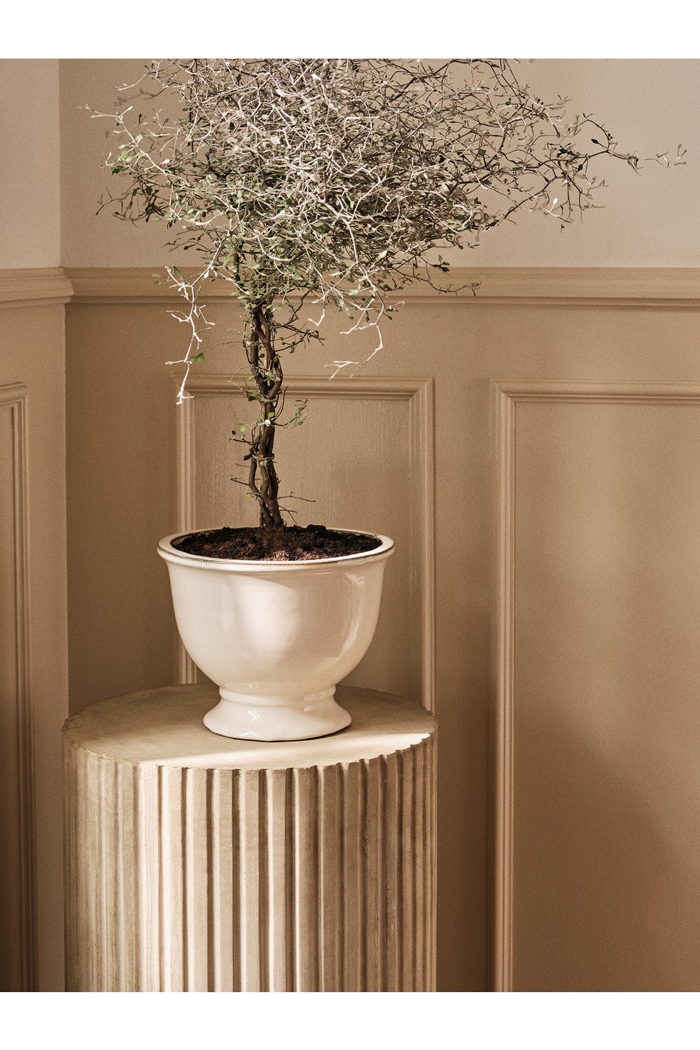 BROSTE Flowerpot Annabella Large - Cream