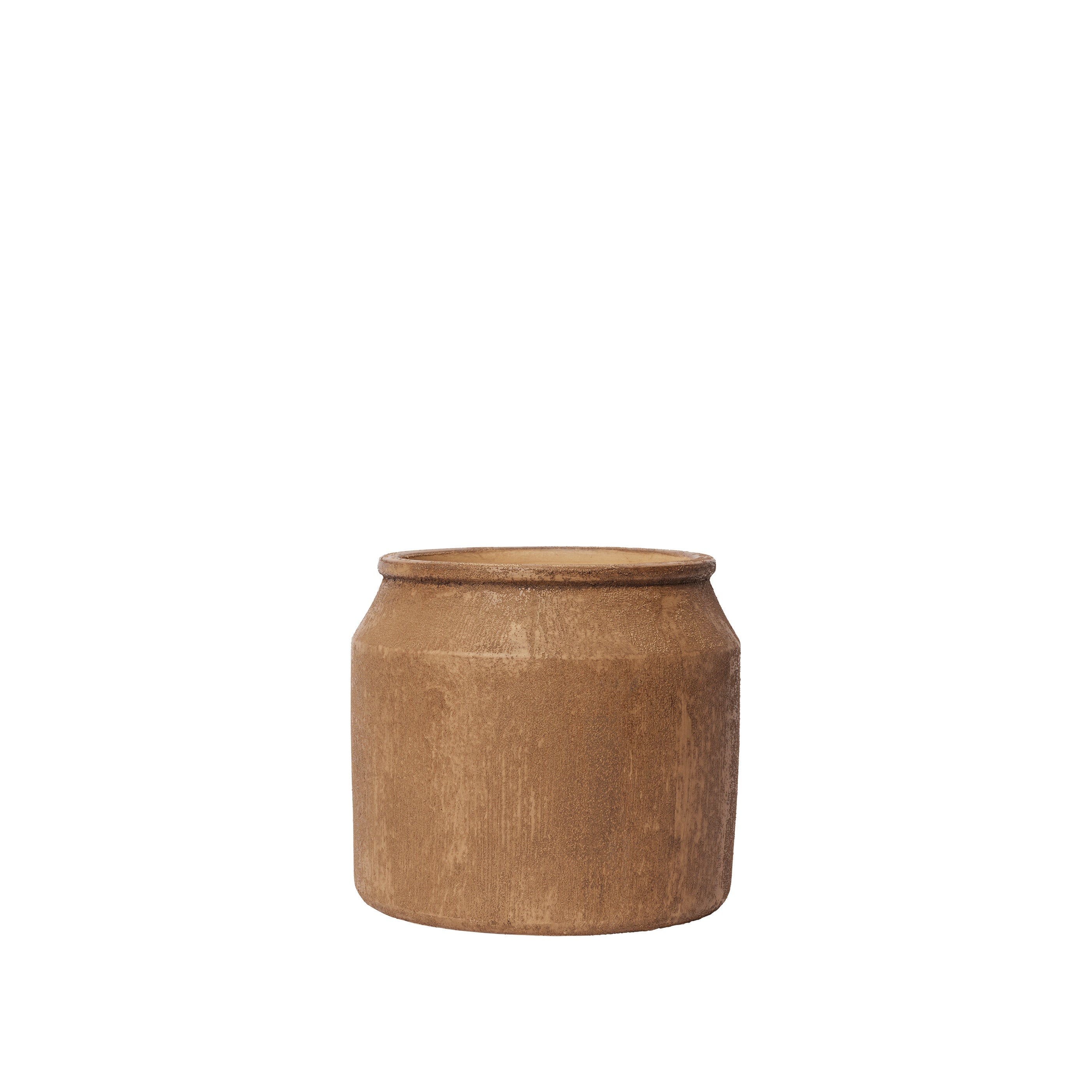 BROSTE Flowerpot Uma Small - Rustic Light Brown 