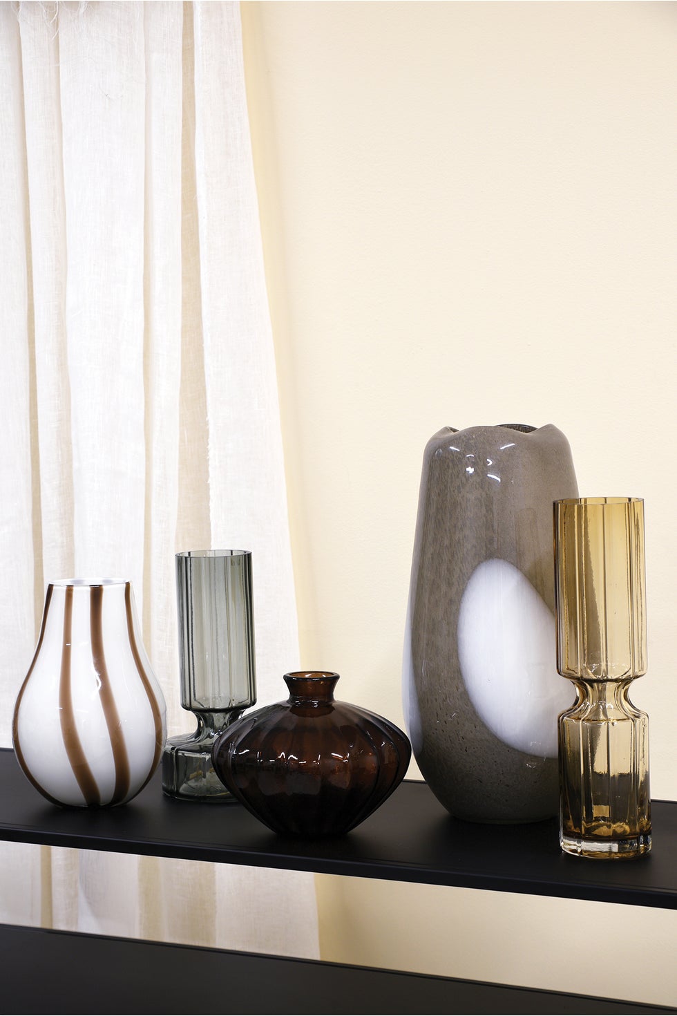 BROSTE Vase Ada Dot - Taupe*