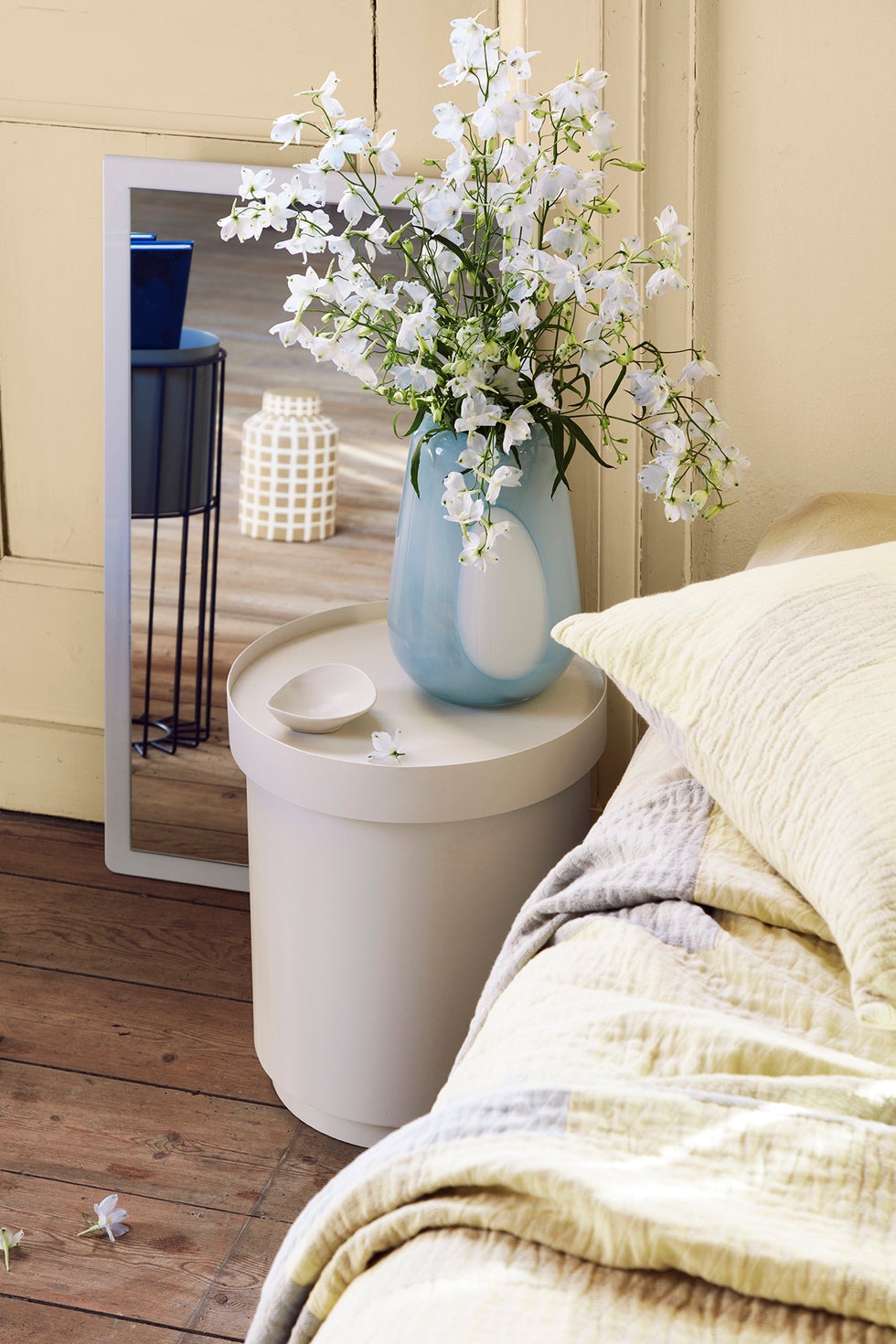 BROSTE Vase Ada Dot - Light Blue*