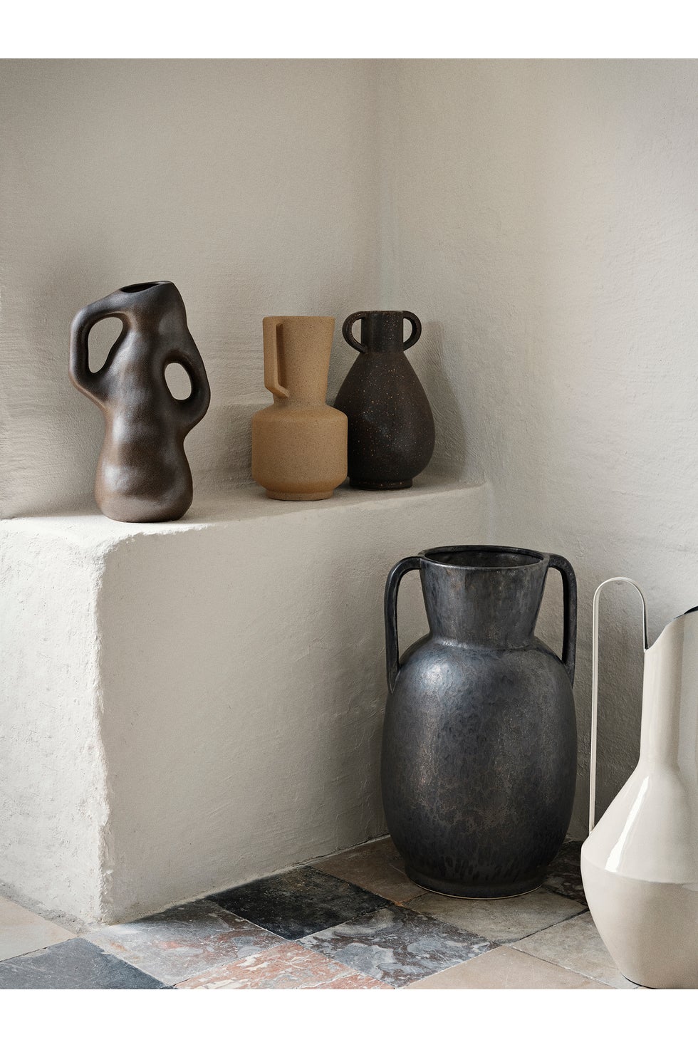 BROSTE Vase Isolde - Antique Brown