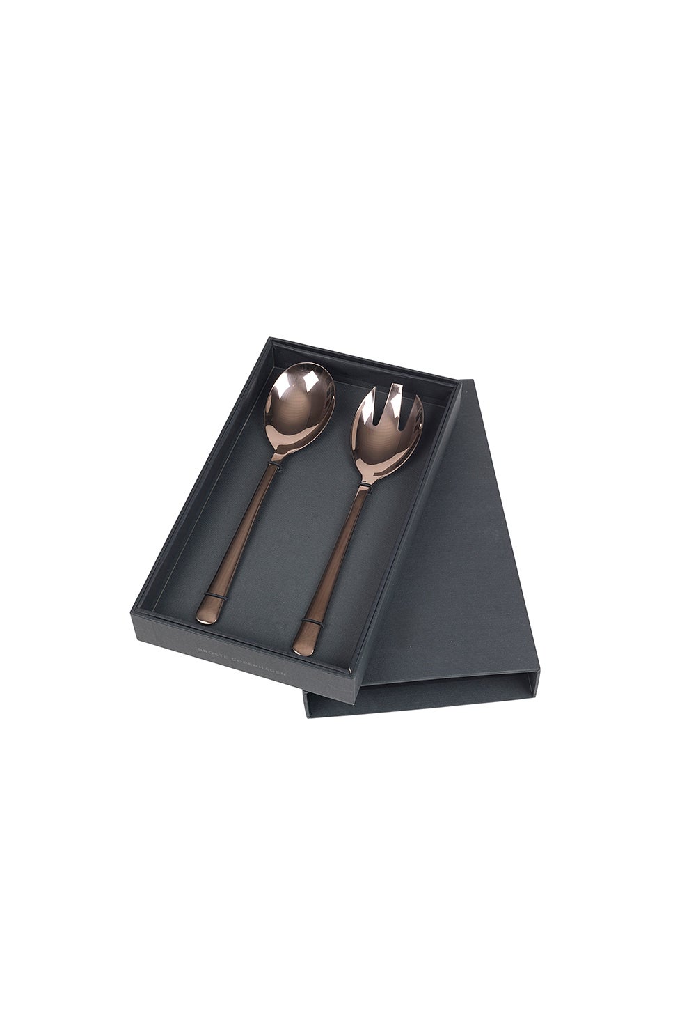 BROSTE Cutlery Hune Large Salad Server S/2 Espresso*