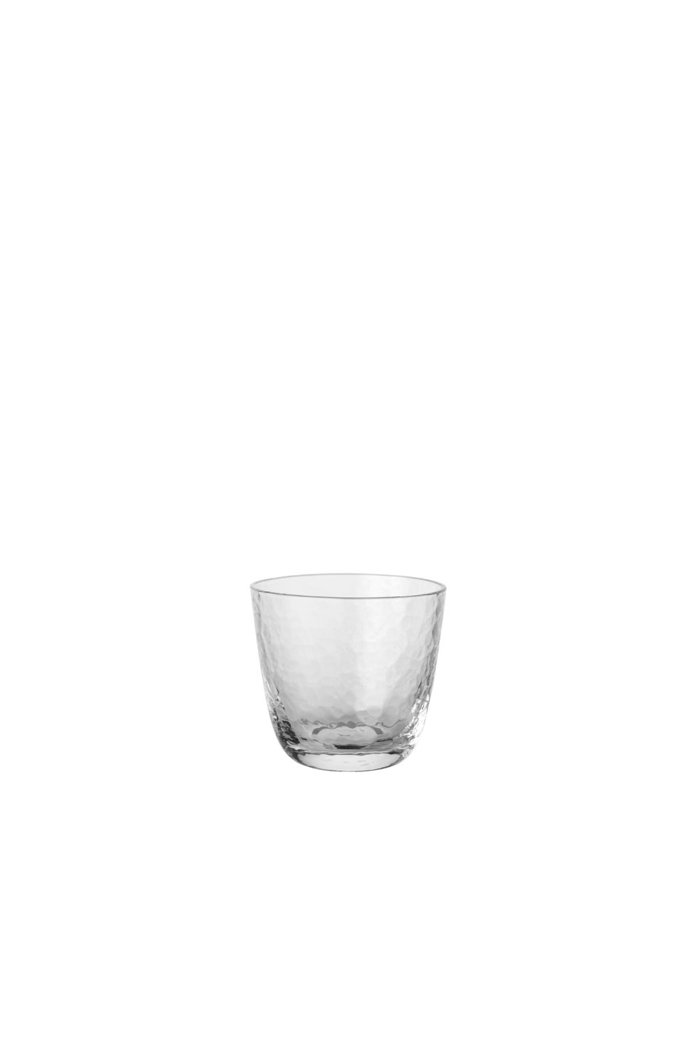 BROSTE Hammered Water Tumbler Clear