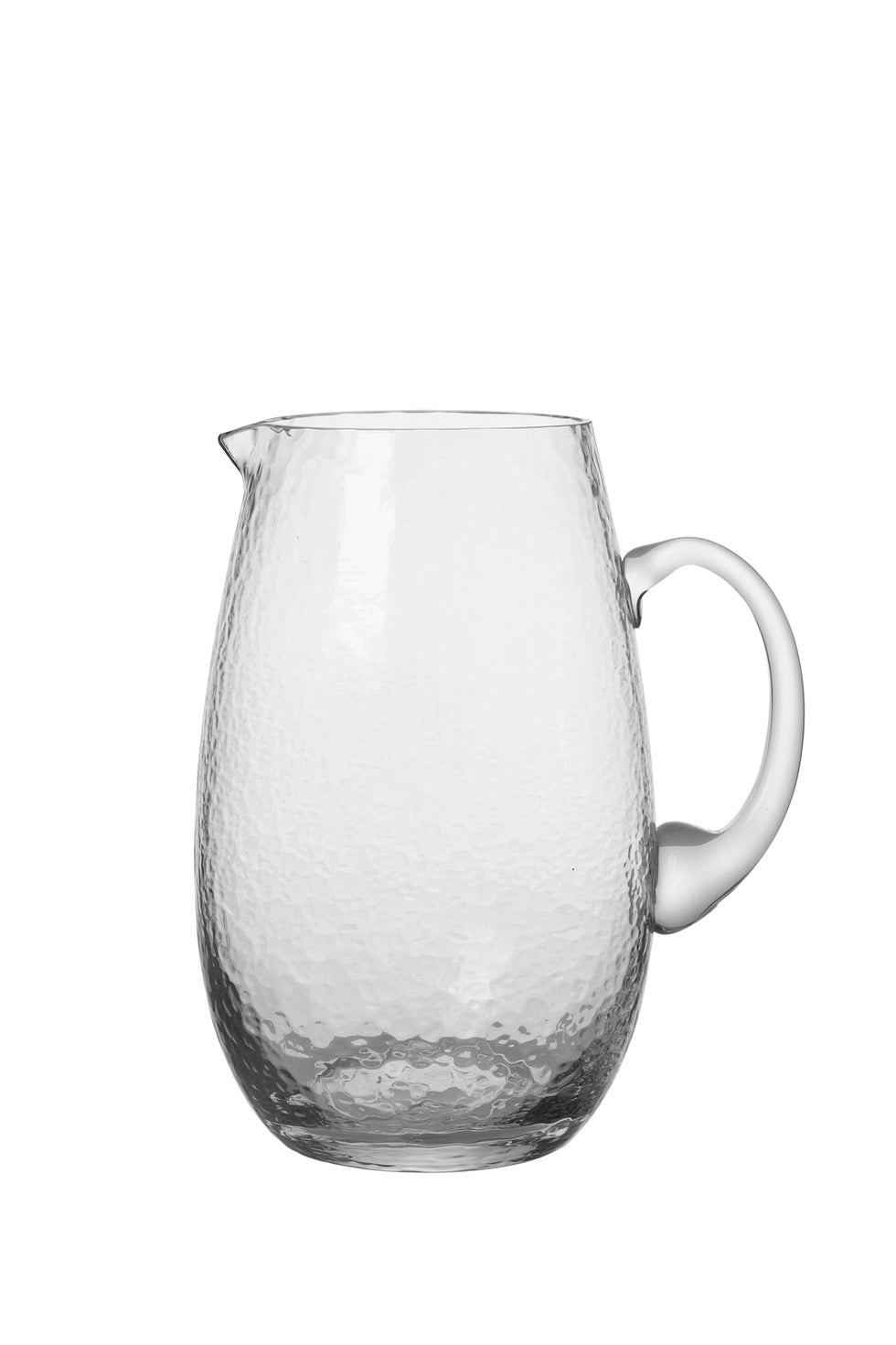 BROSTE Hammered Jug Clear