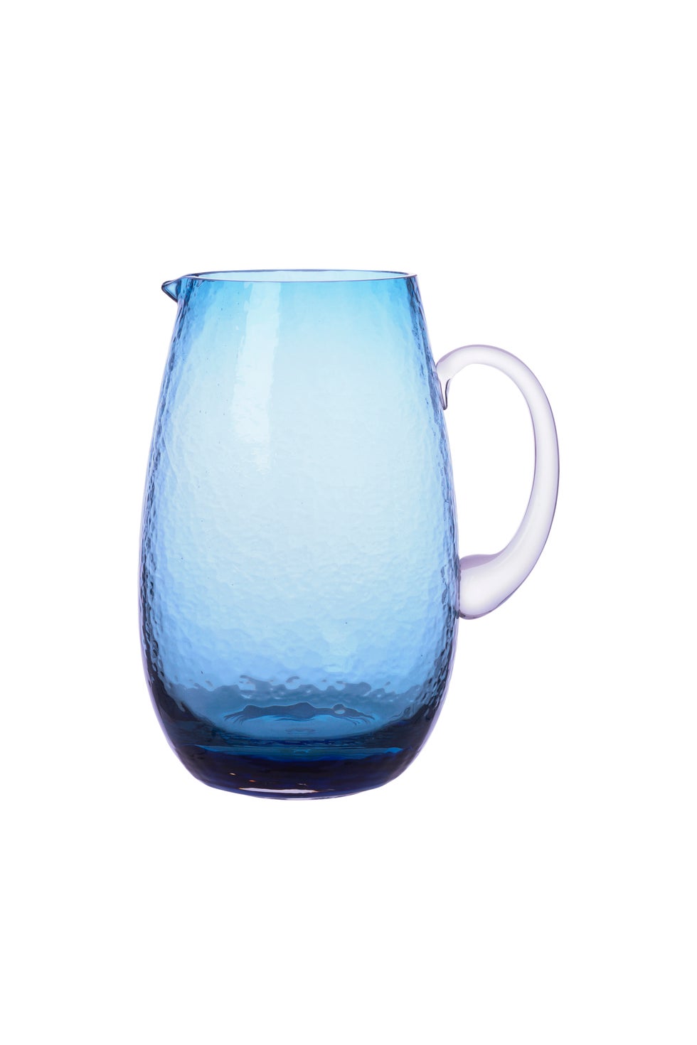 BROSTE Hammered Jug Blue