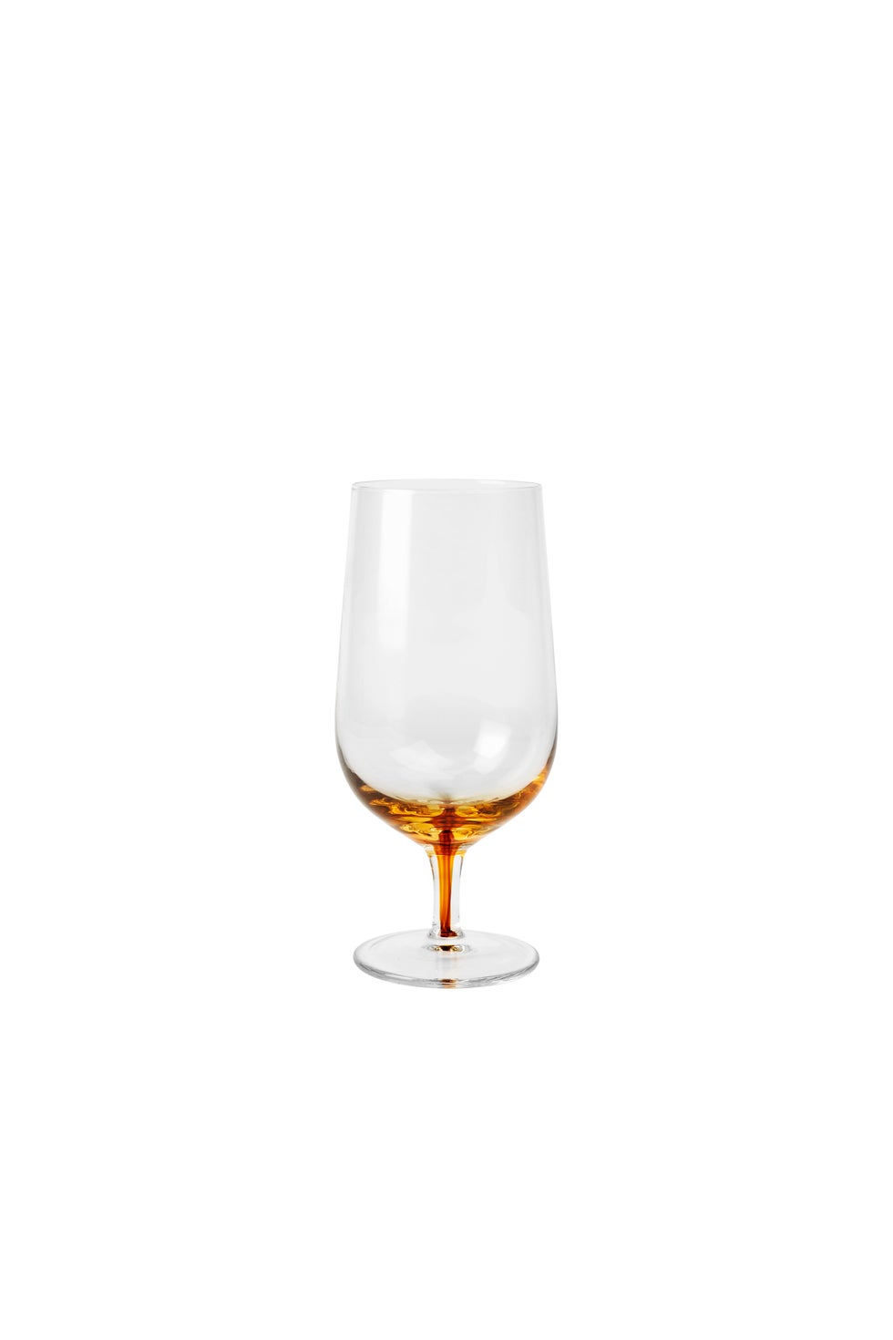 BROSTE Amber Beer Glass