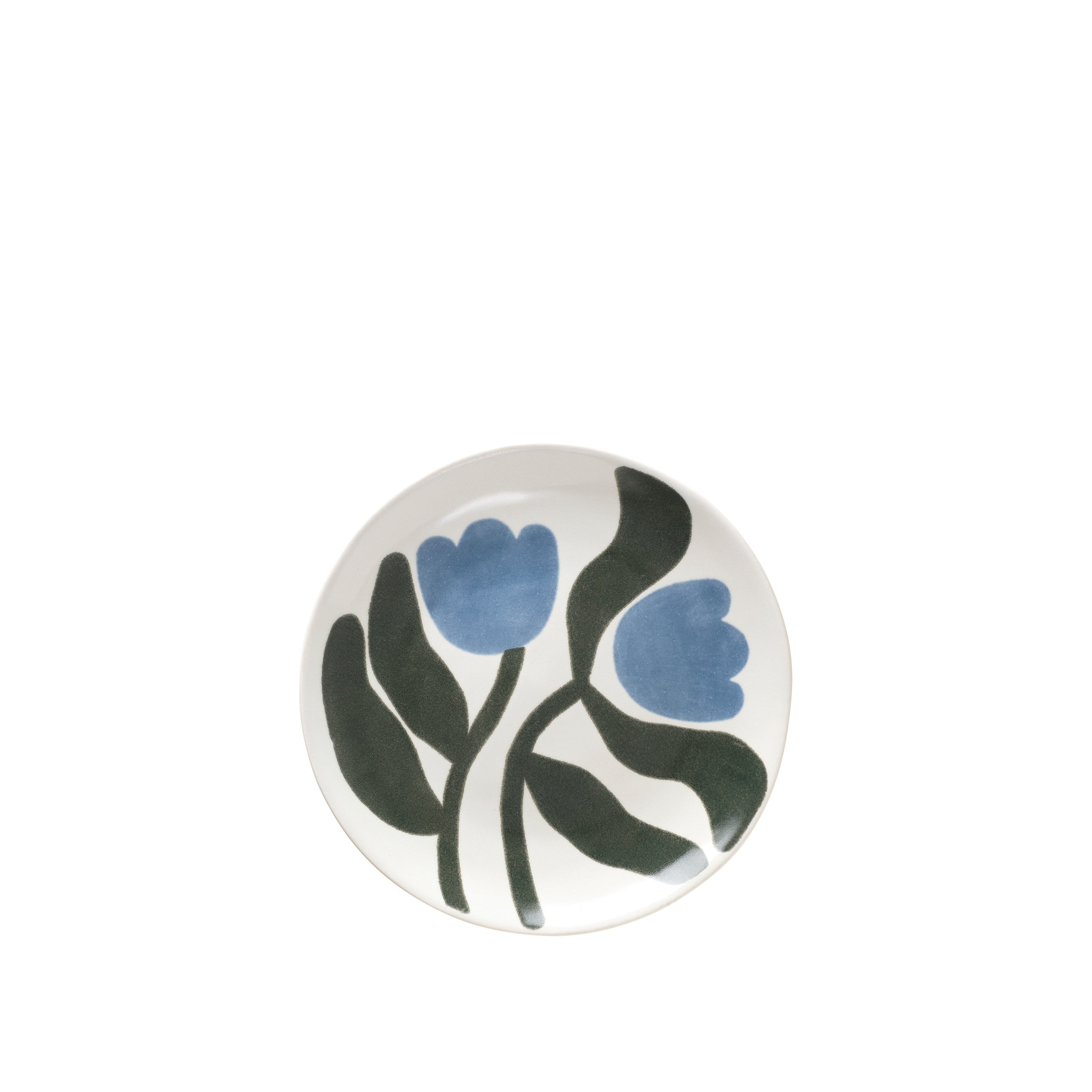 BROSTE Dora Dessert Plate - Dusty Blue/Agave Green