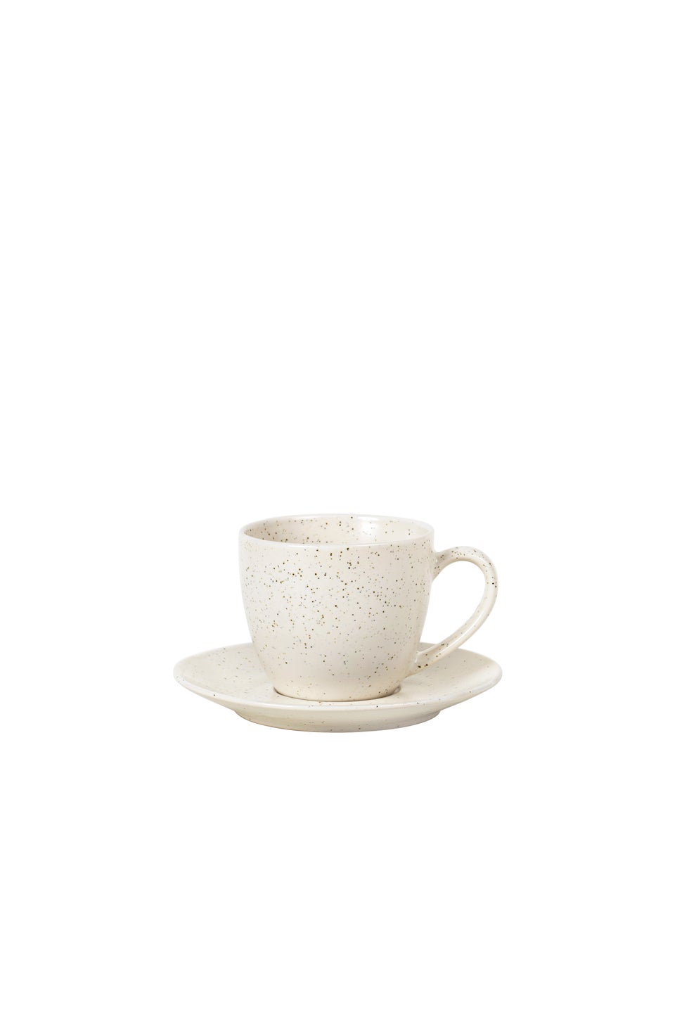 BROSTE Nordic Vanilla Cup w/Saucer Regular