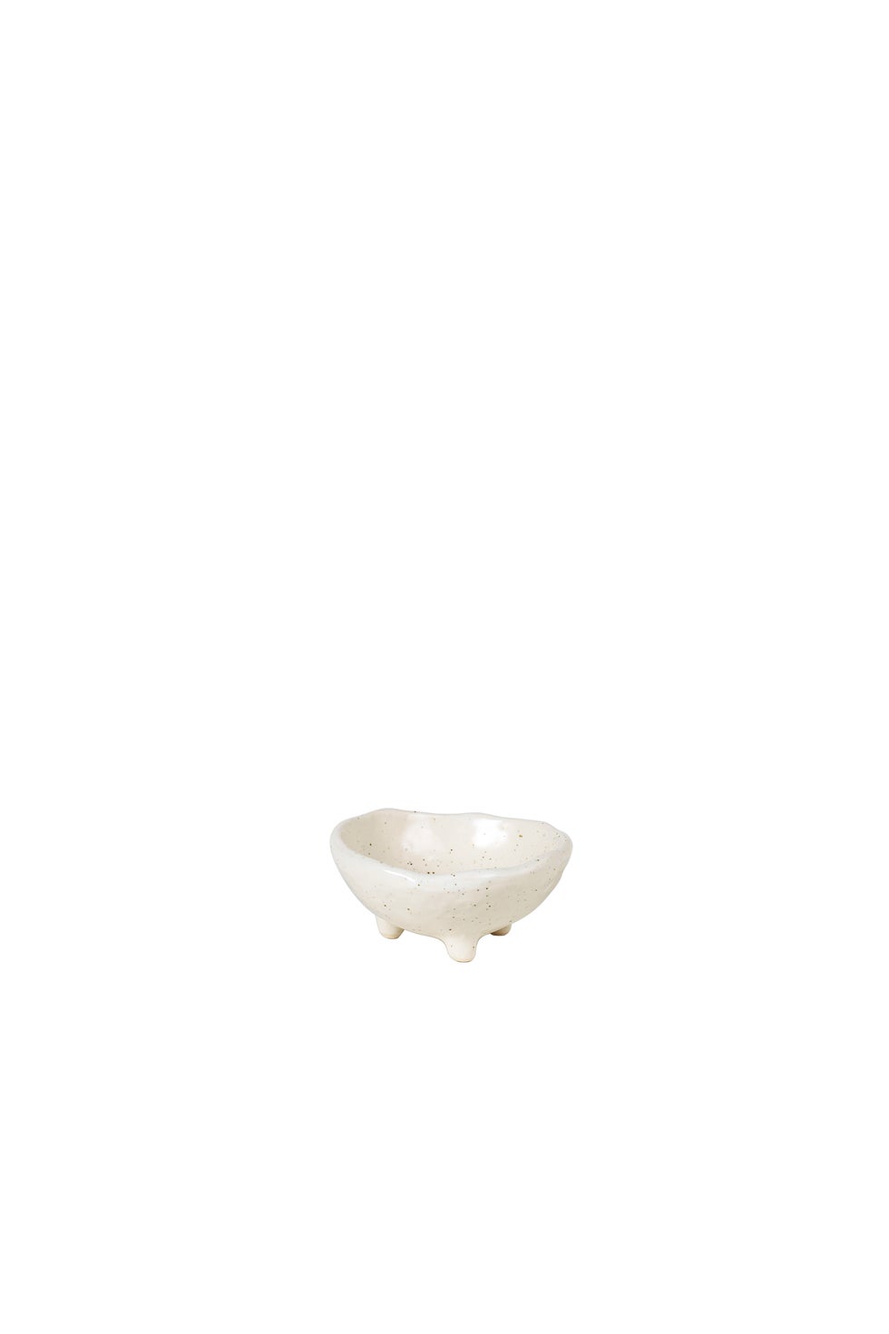 BROSTE Nordic Vanilla Small Bowl w/Feet