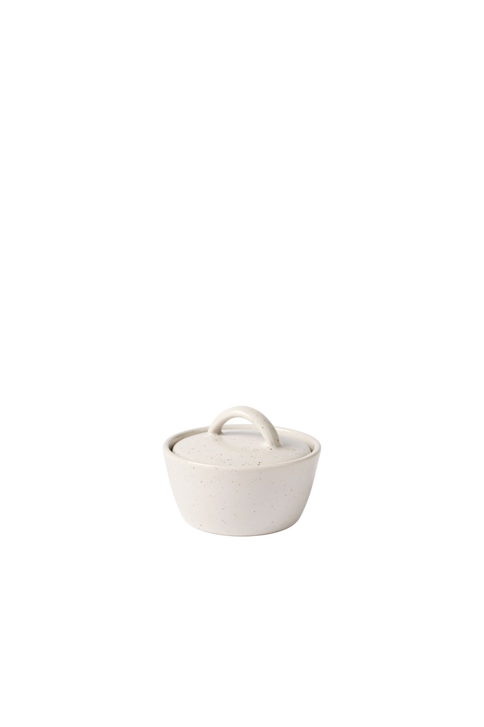 BROSTE Nordic Vanilla Salt Bowl w/Lid