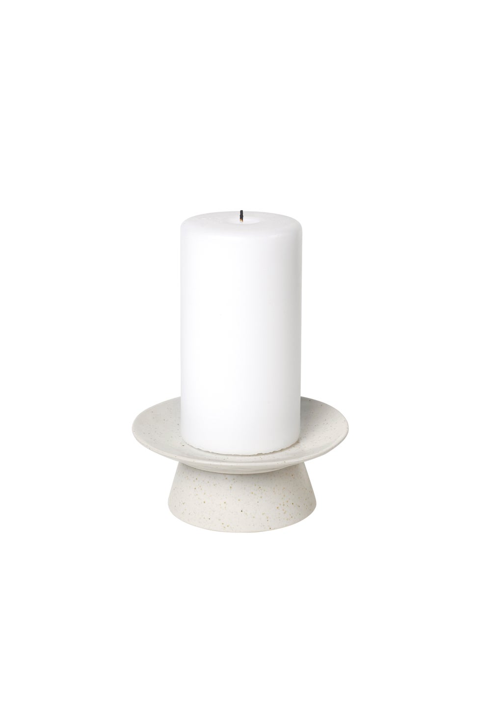 BROSTE Nordic Vanilla Mini Cake Stand or Candle Holder