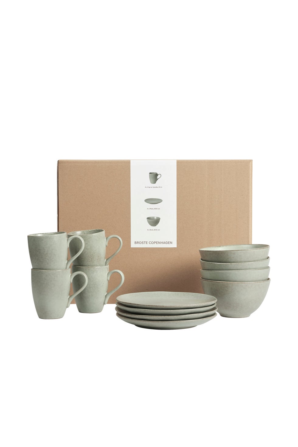 BROSTE Nordic Marsh Breakfast Set for 4