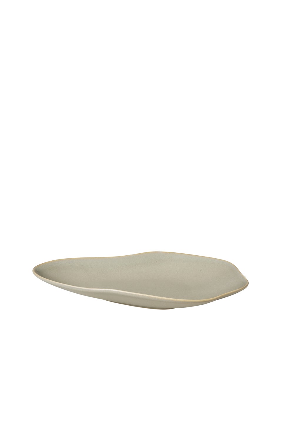 BROSTE Limfjord Plate - Light Grey