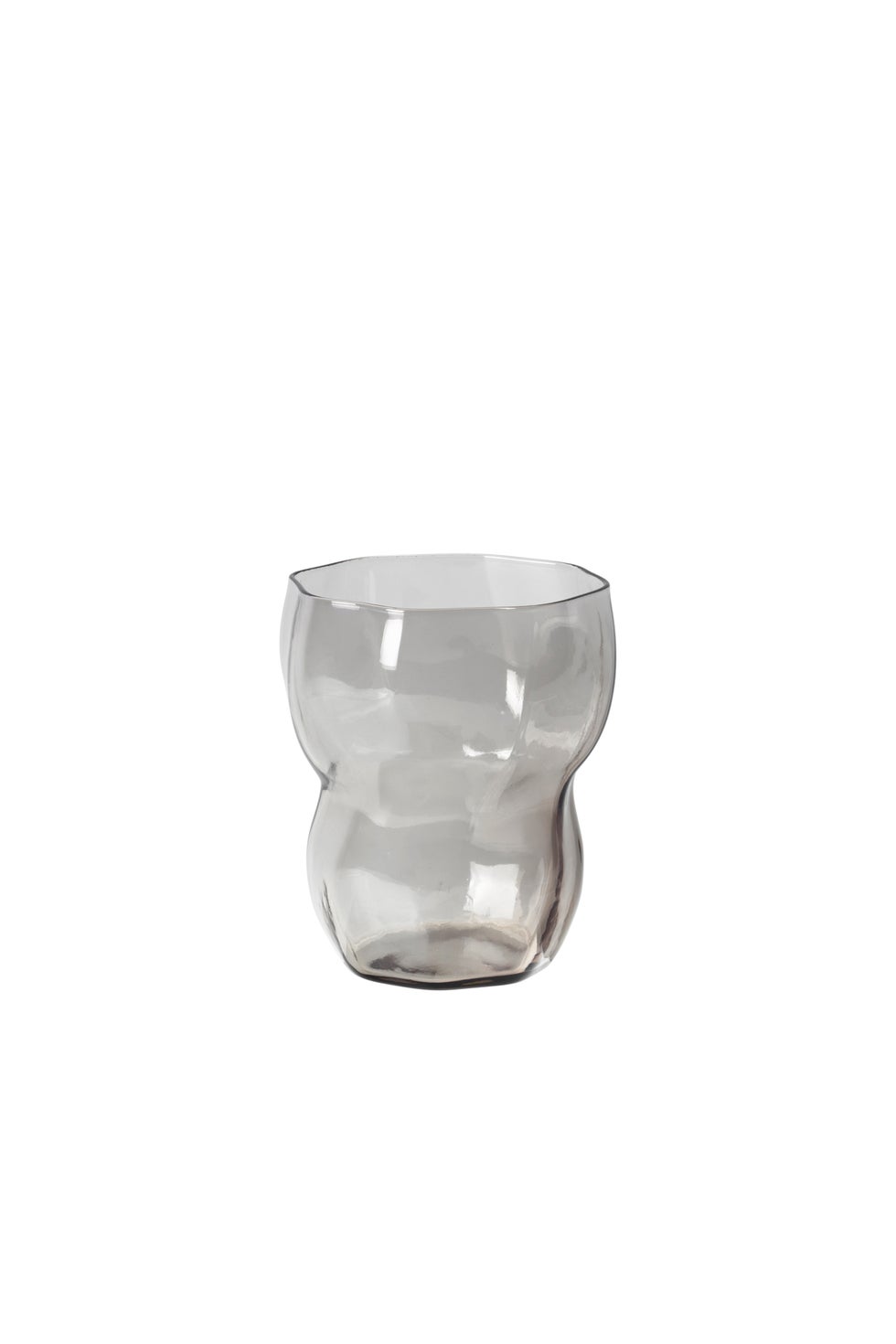 BROSTE Limfjord Glass Small Tumbler Light Grey