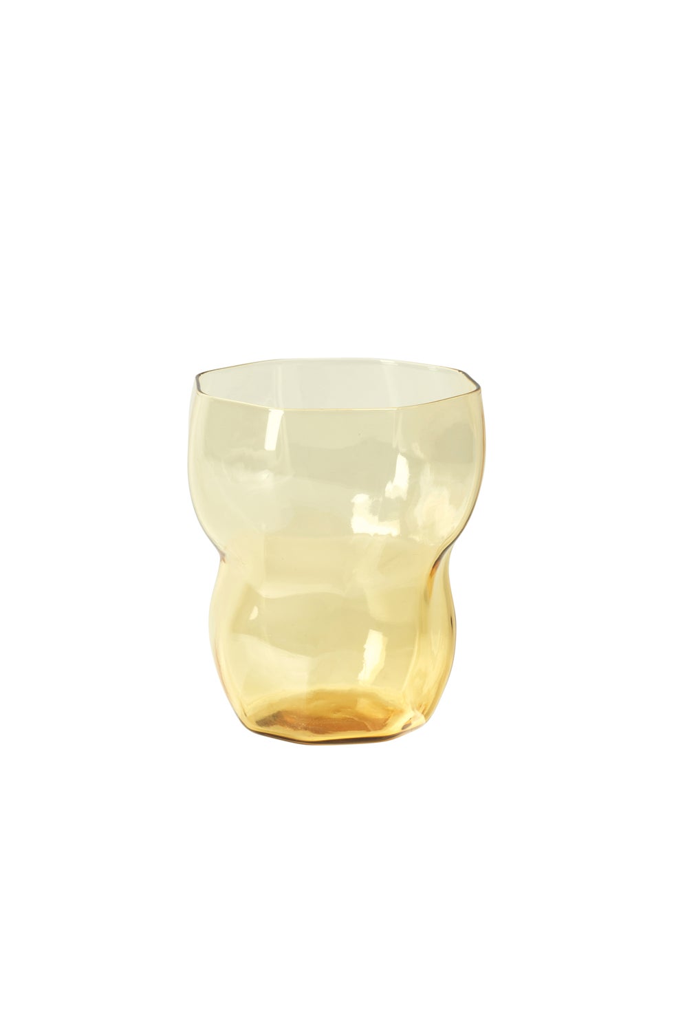 BROSTE Limfjord Glass Large Tumbler Amber