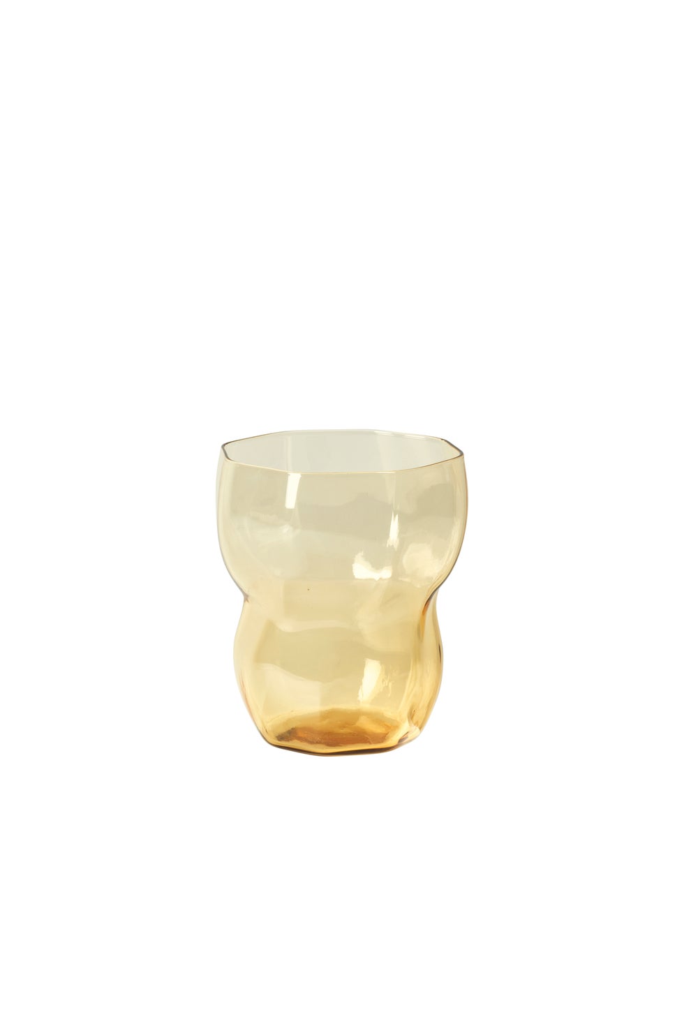 BROSTE Limfjord Glass Small Tumbler Amber