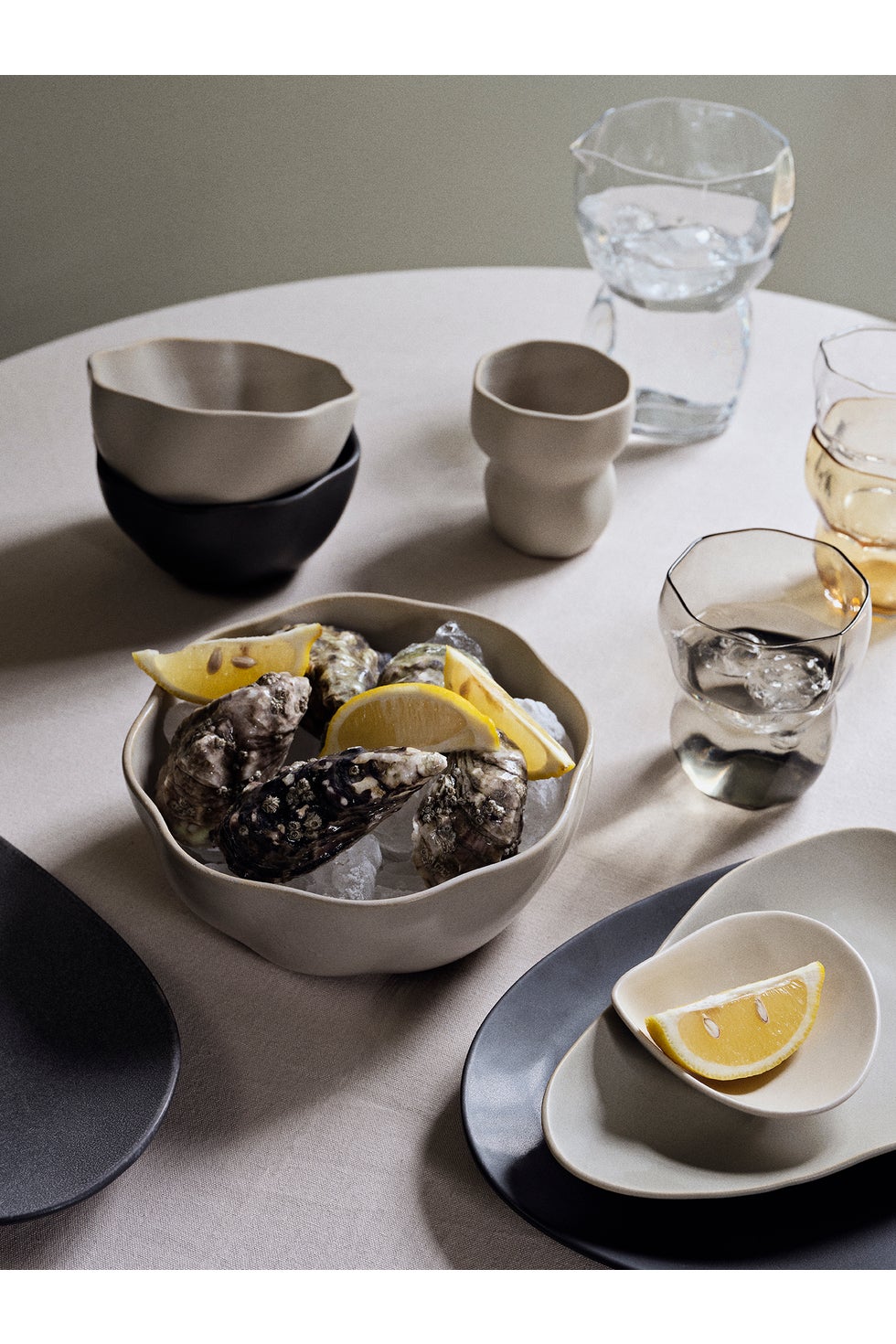 BROSTE Limfjord Bowl Large - Dark Grey