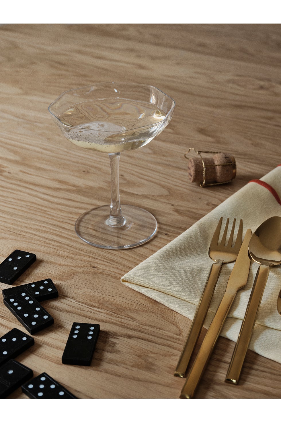 BROSTE Limfjord Champagne Glass