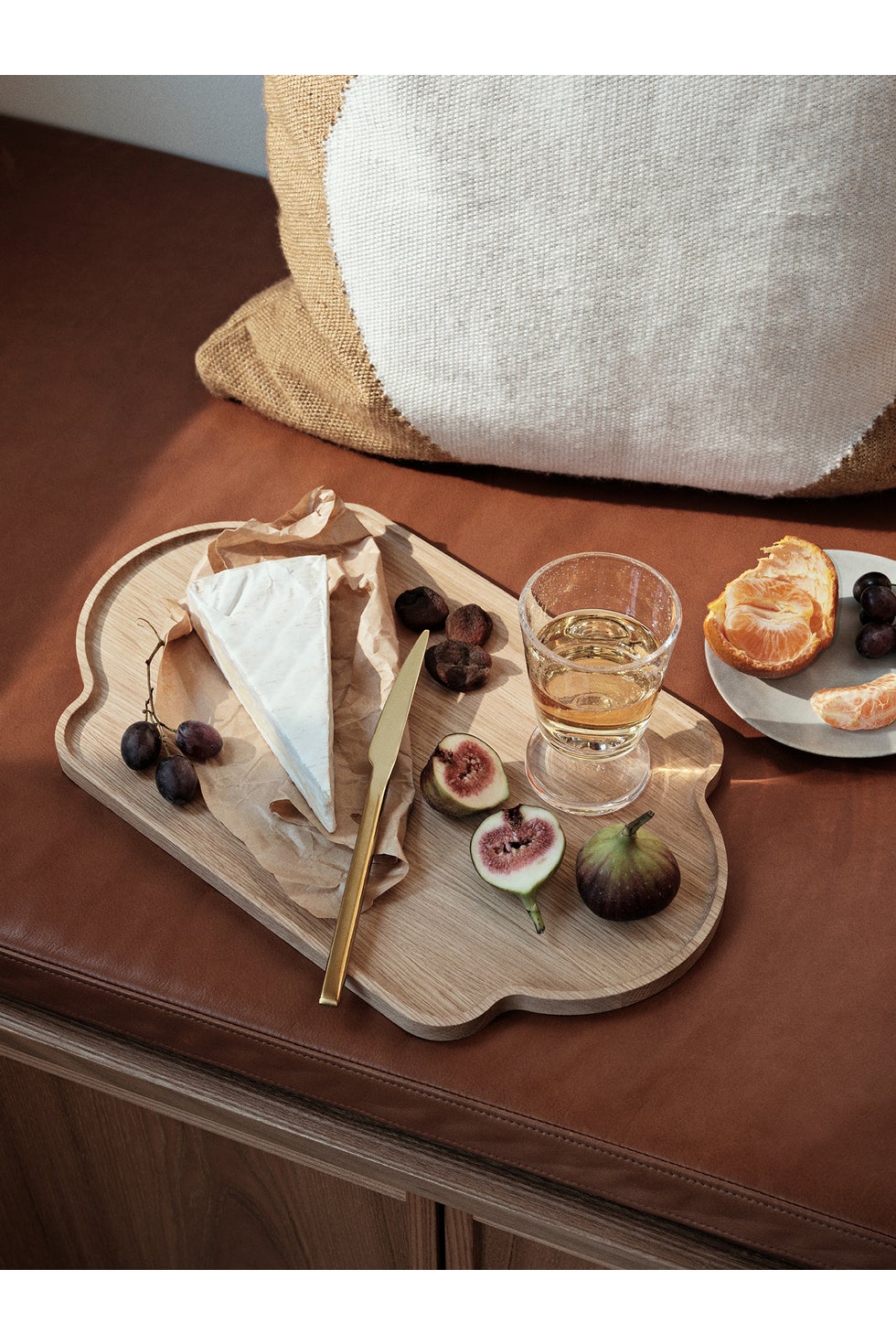 BROSTE Tray Edgar Small - Natural Oiled Oak