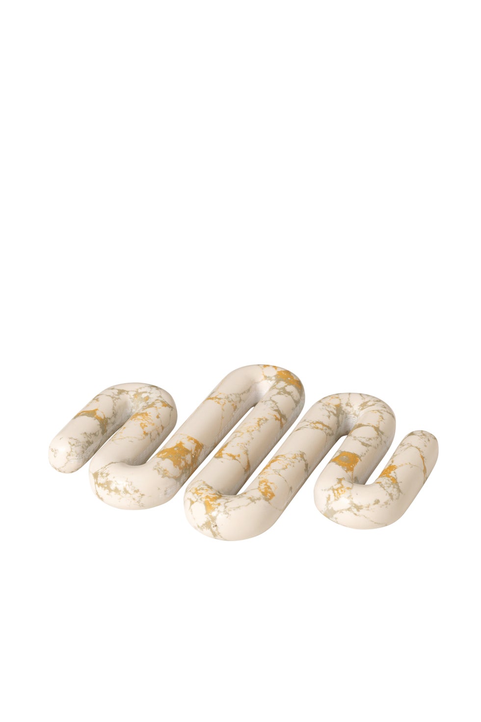 BROSTE Trivet Orla - White/Olive Yellow*