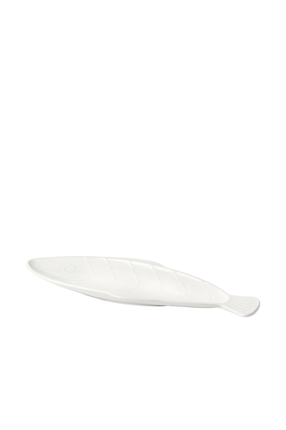 BROSTE Pesce Long Plate - White*