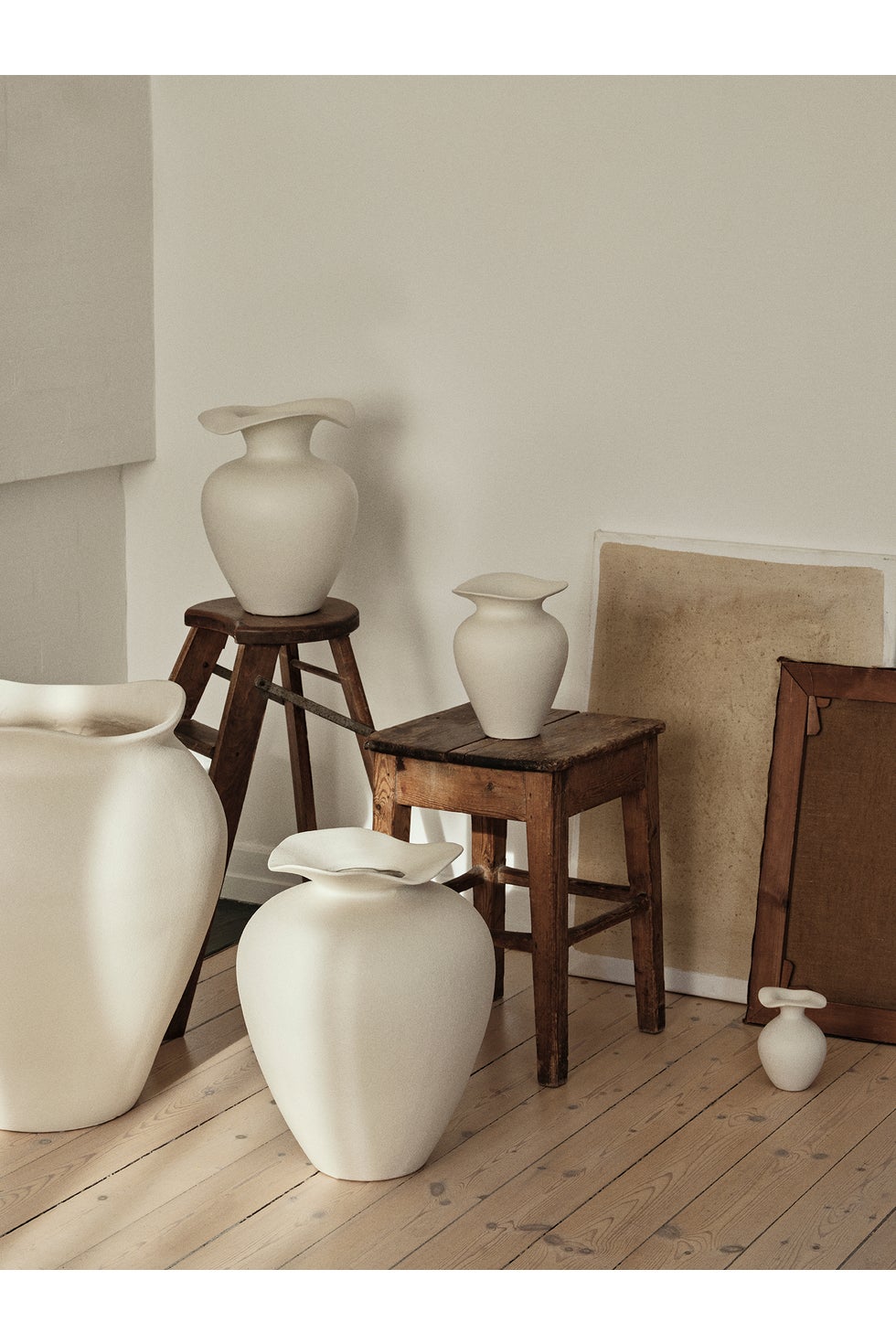 BROSTE Vase Florentina XS - Off-White