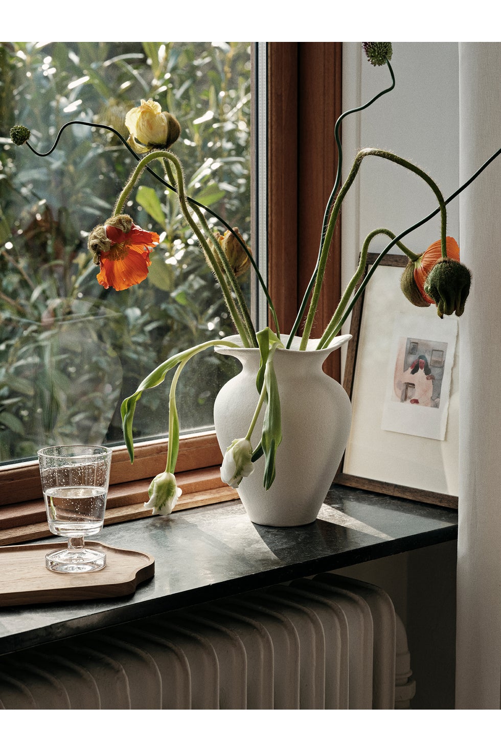 BROSTE Vase Florentina S - Off-White