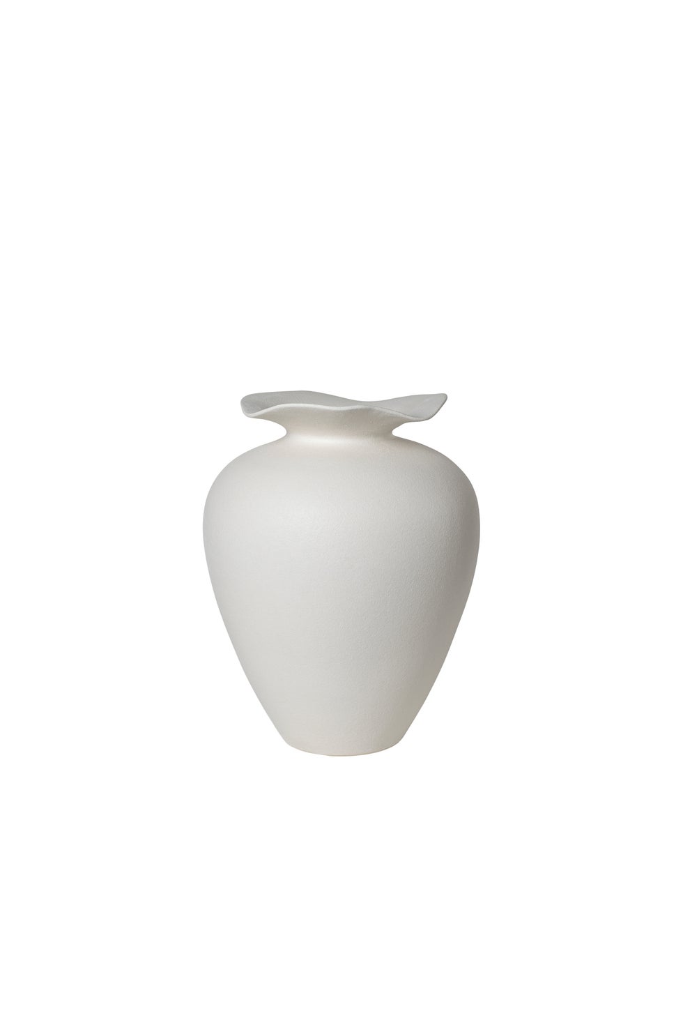 BROSTE Vase Florentina L - Off-White