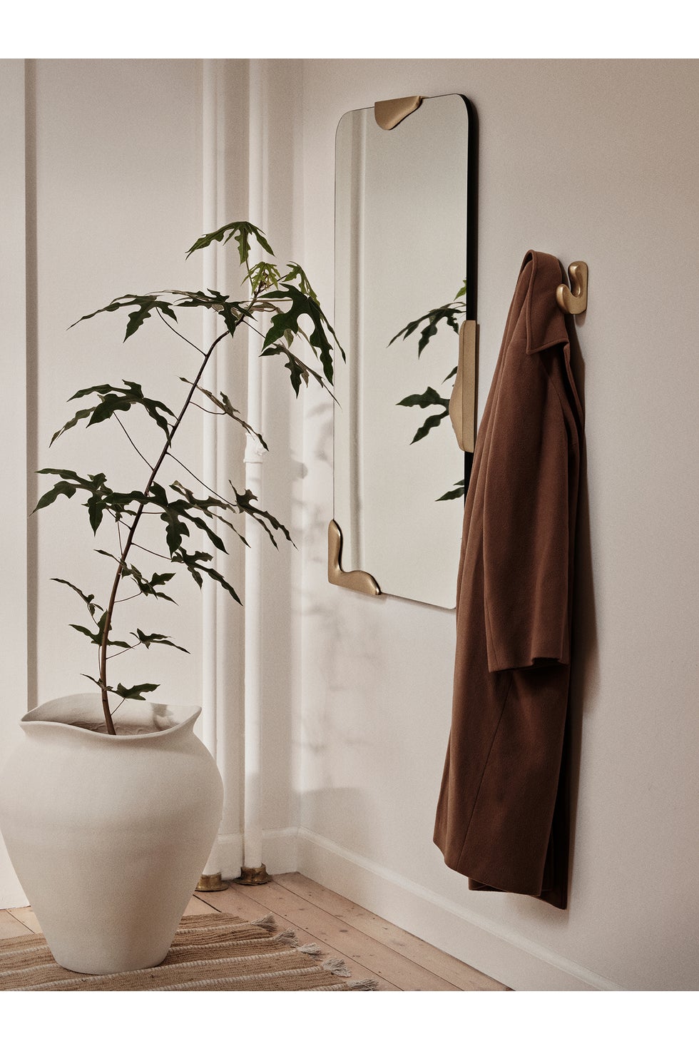 BROSTE Vase Florentina XL - Off-White