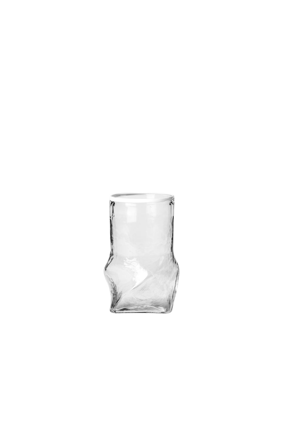 BROSTE Vase Ellen - Clear/White