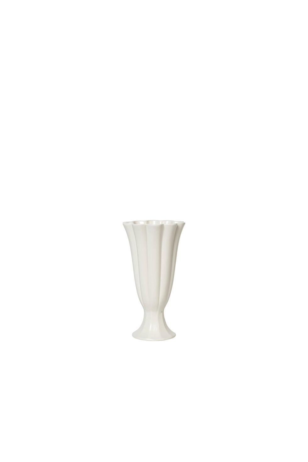 BROSTE Vase Heli Small - Cream