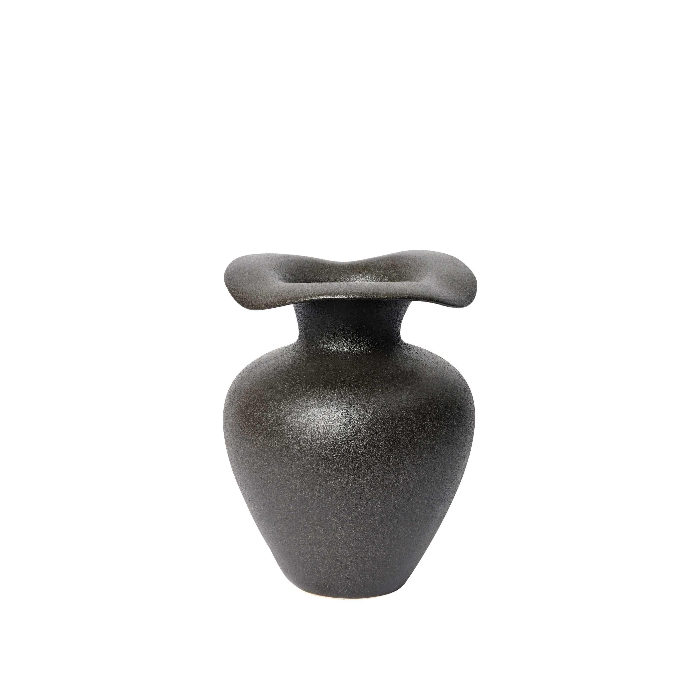 BROSTE Vase Florentina M - Matt Black