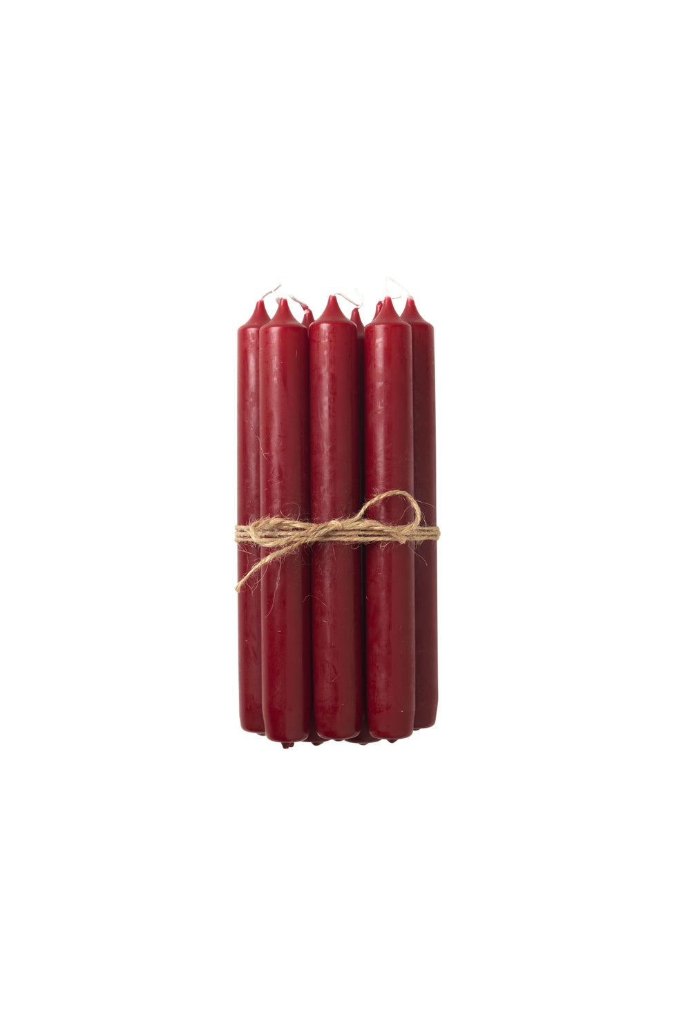 BROSTE Candle Overdipped S/10 - Burgundy