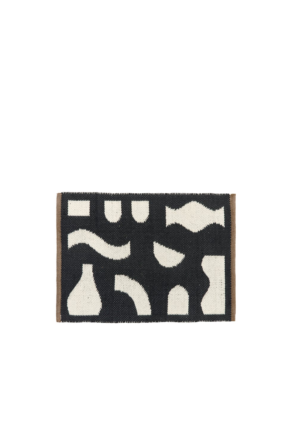BROSTE Door Mat Ceres - Black/Off White