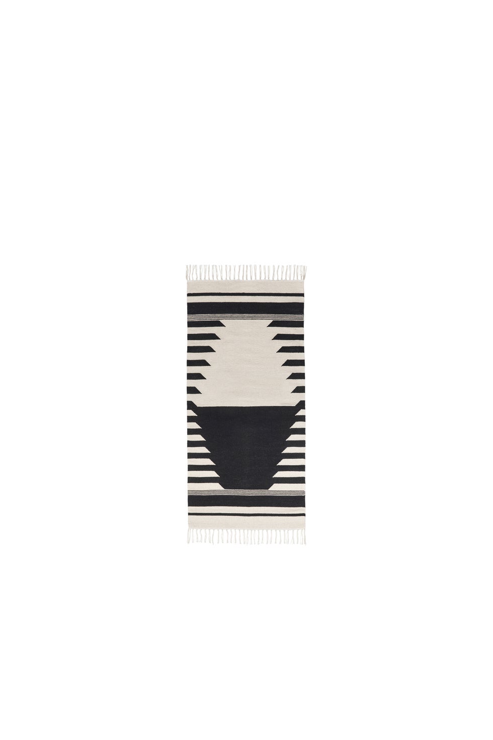 BROSTE Rug Iselin - Black/Off White 70*140
