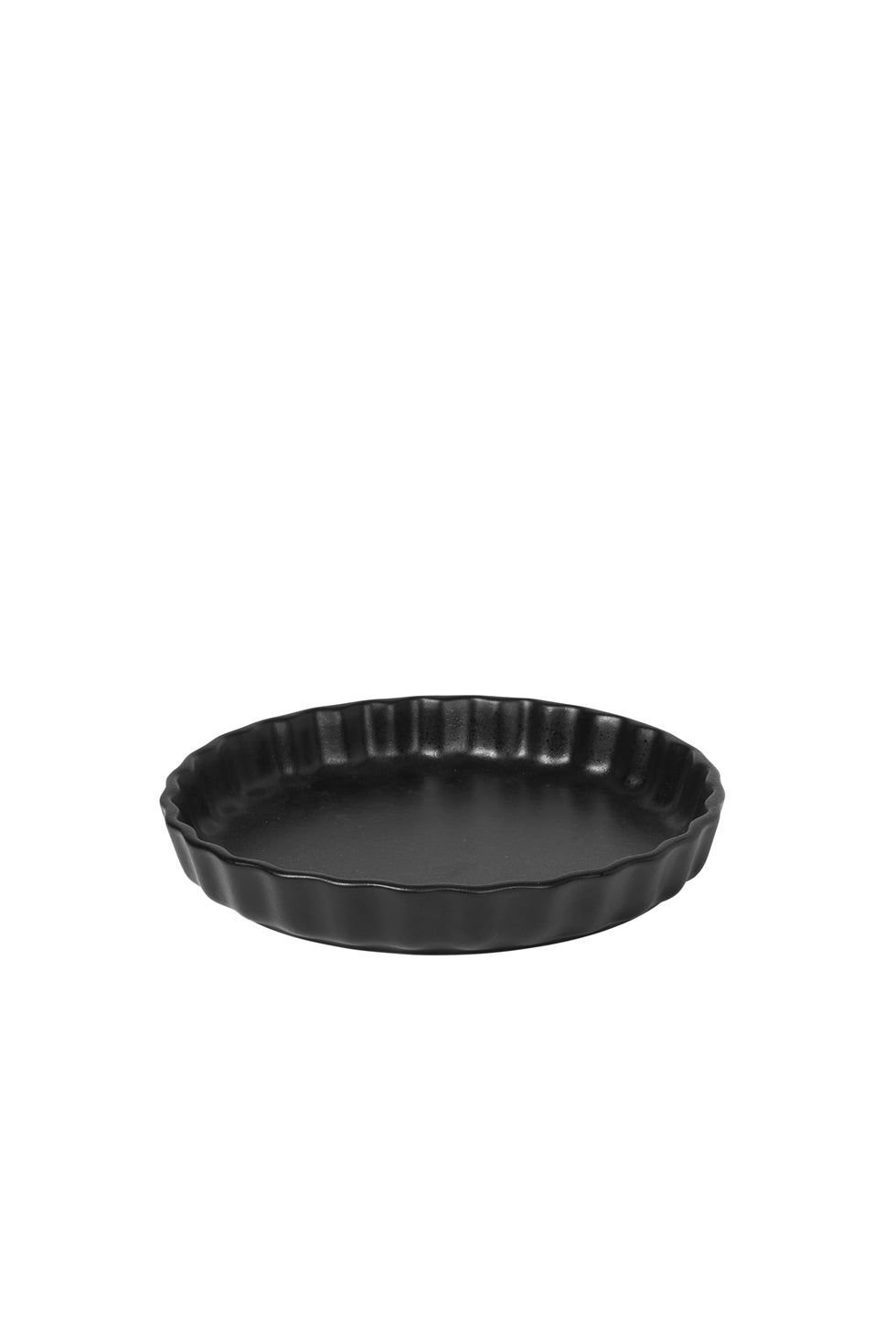 BROSTE Ovenware Vig Flan Oven Dish Medium - Black*