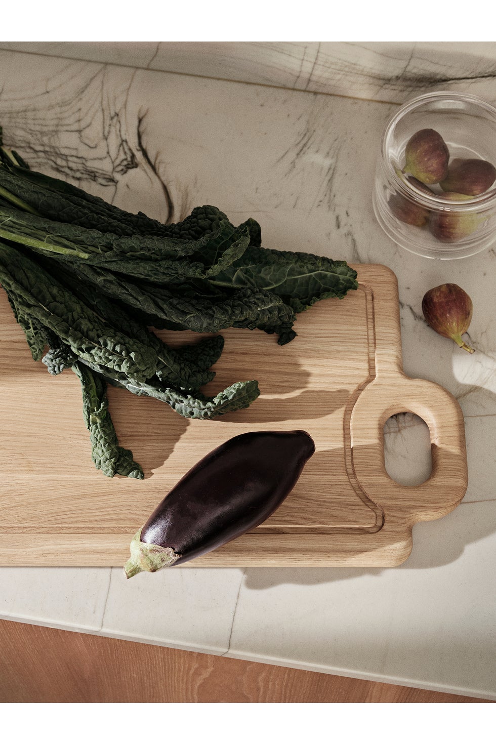 BROSTE Board Olina Grooved Large - Natural Oiled Oak