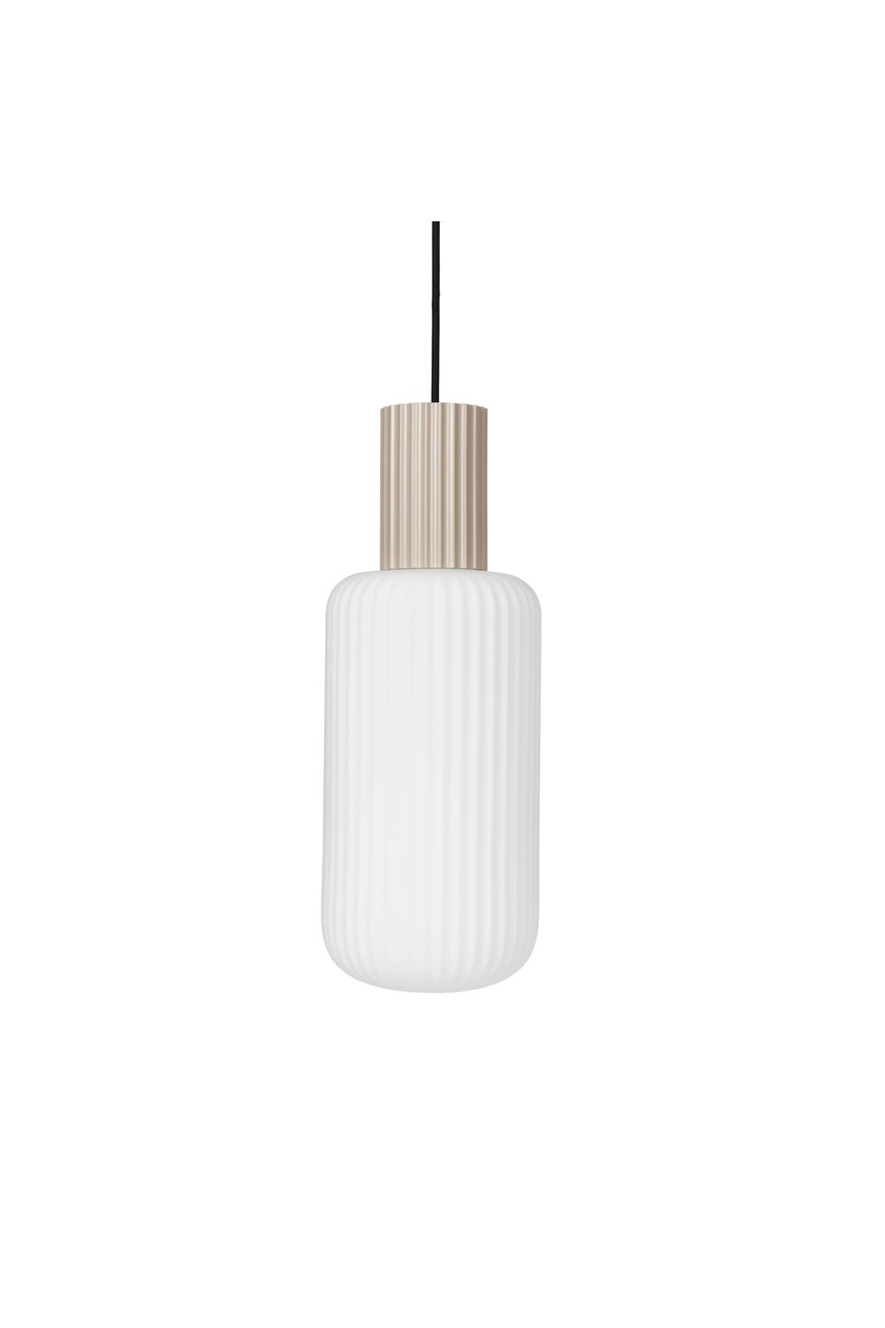 BROSTE Lighting Lolly Ceiling Lamp Tall - Sand/White