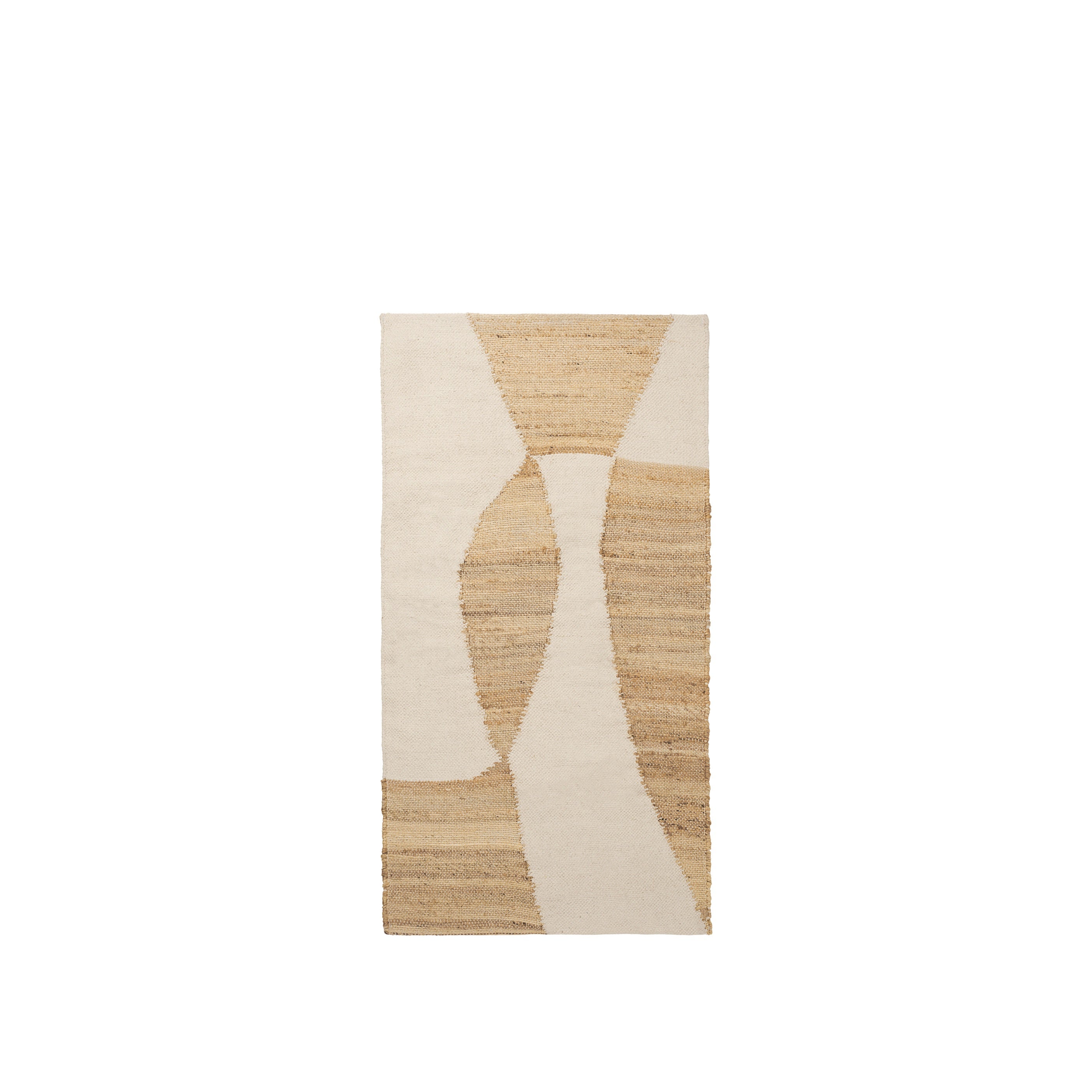 BROSTE Rug Runner Lumi - Natural/White 70*140