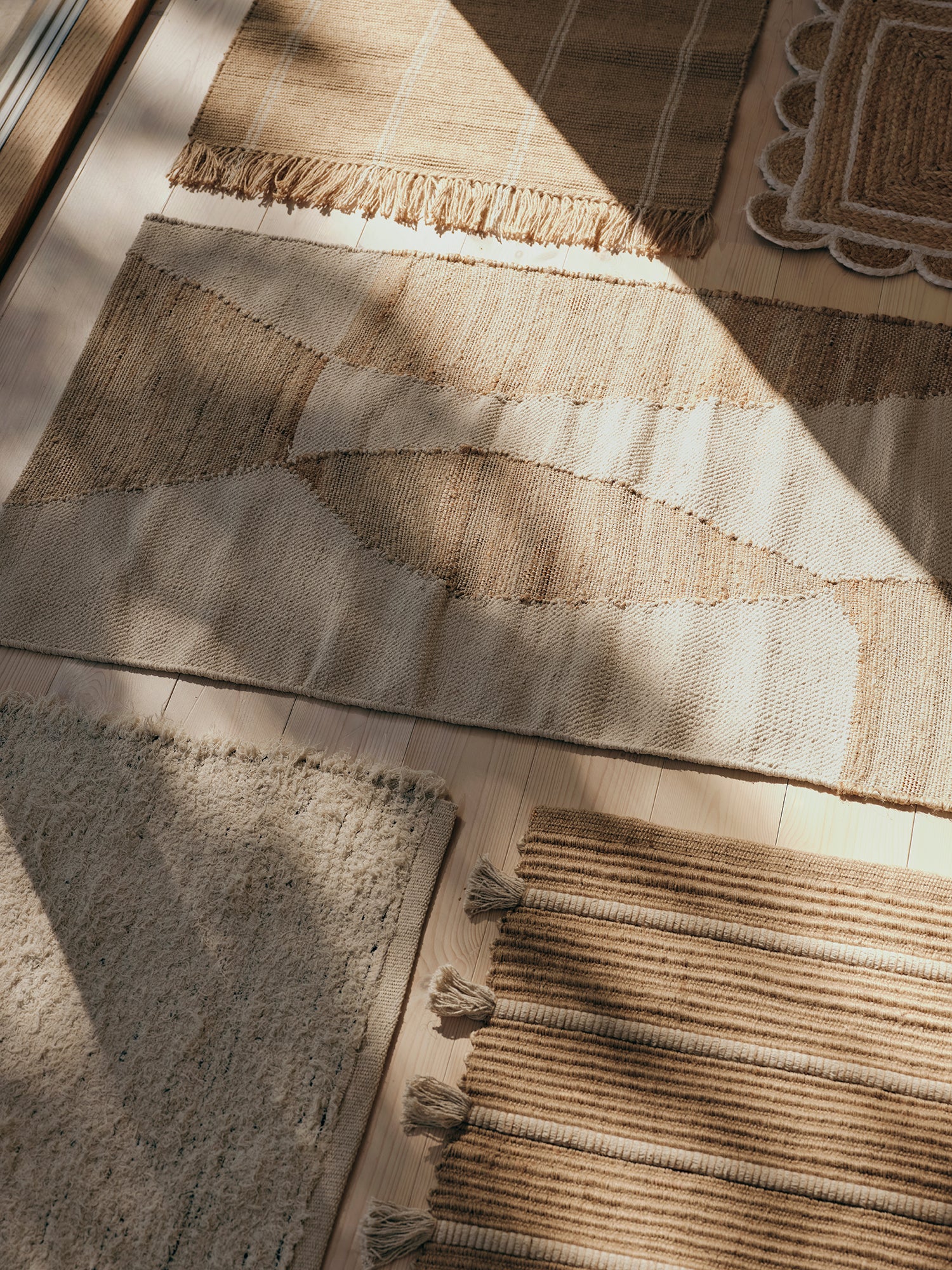 BROSTE Rug Runner Lumi - Natural/White 70*140