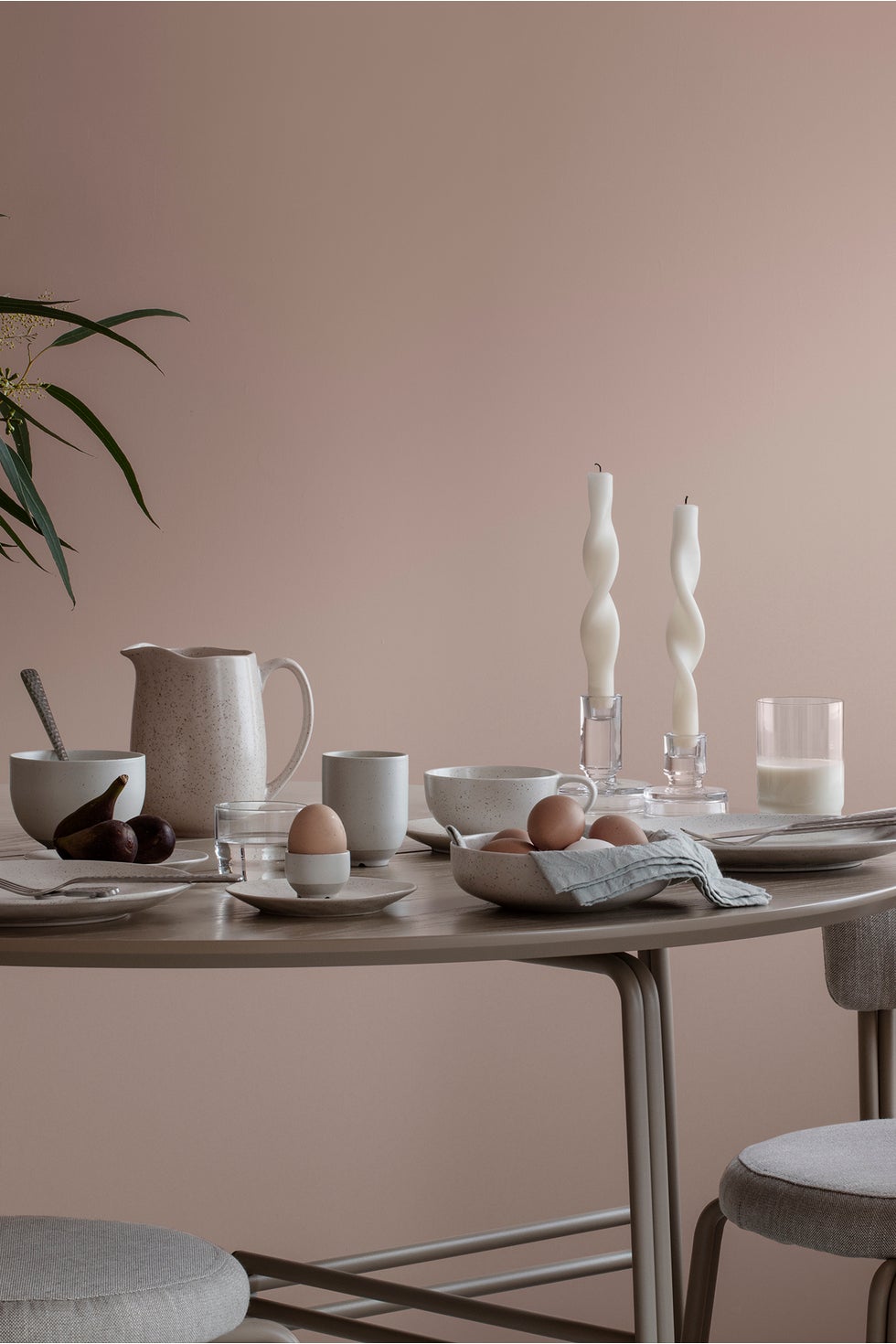 BROSTE Candleholder Petra Medium - Clear