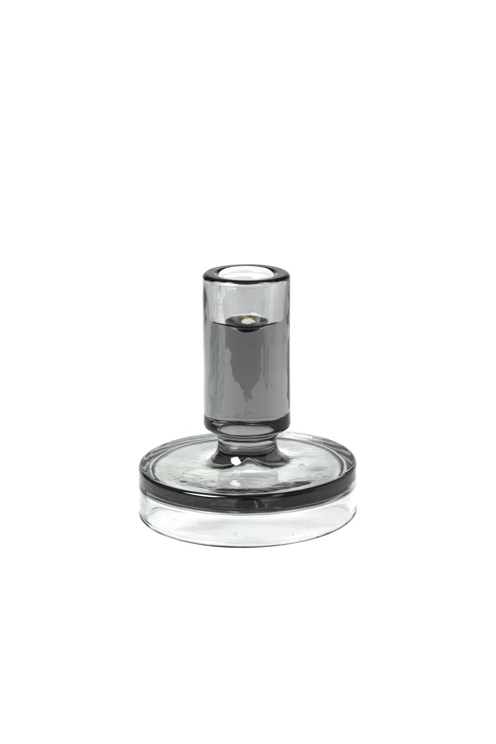 BROSTE Candleholder Petra Medium - Dark Grey
