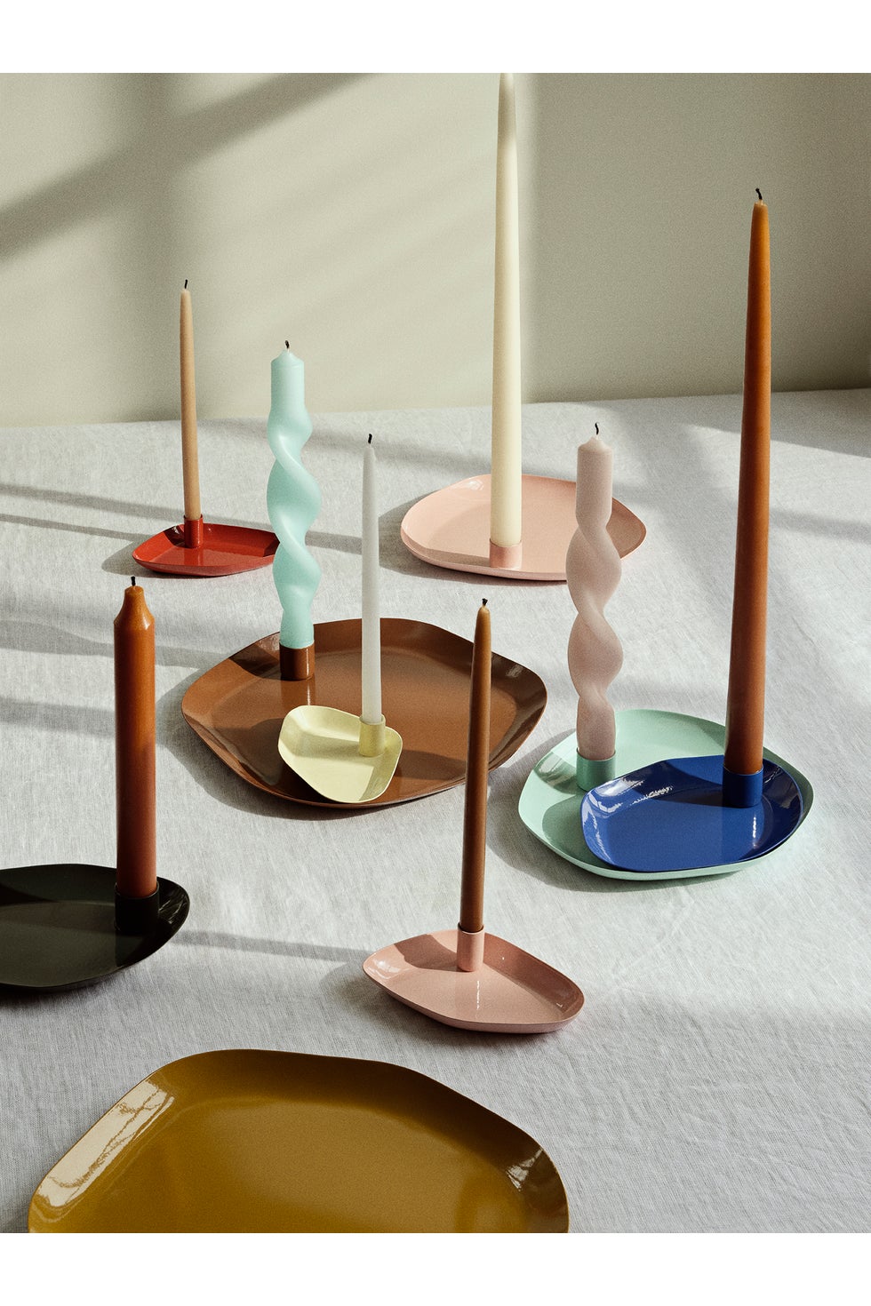 BROSTE Candleplate Mie - Brown*