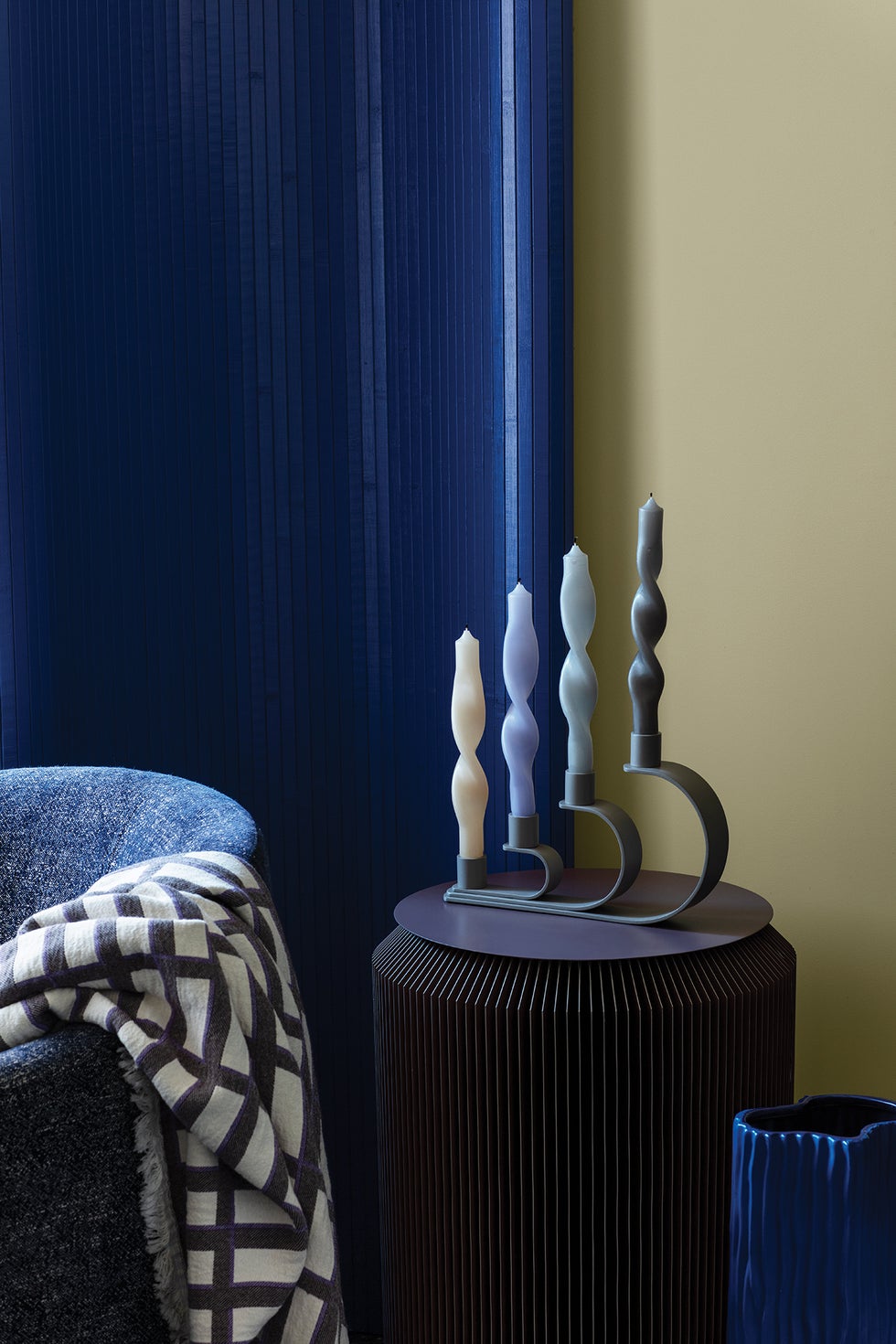 BROSTE Candleholder Nami - Simply Taupe/Warm Grey*