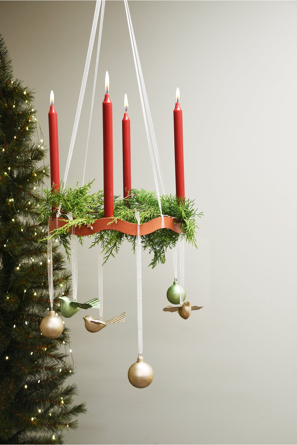 BROSTE Candleholder Halo - Salmon Orange*