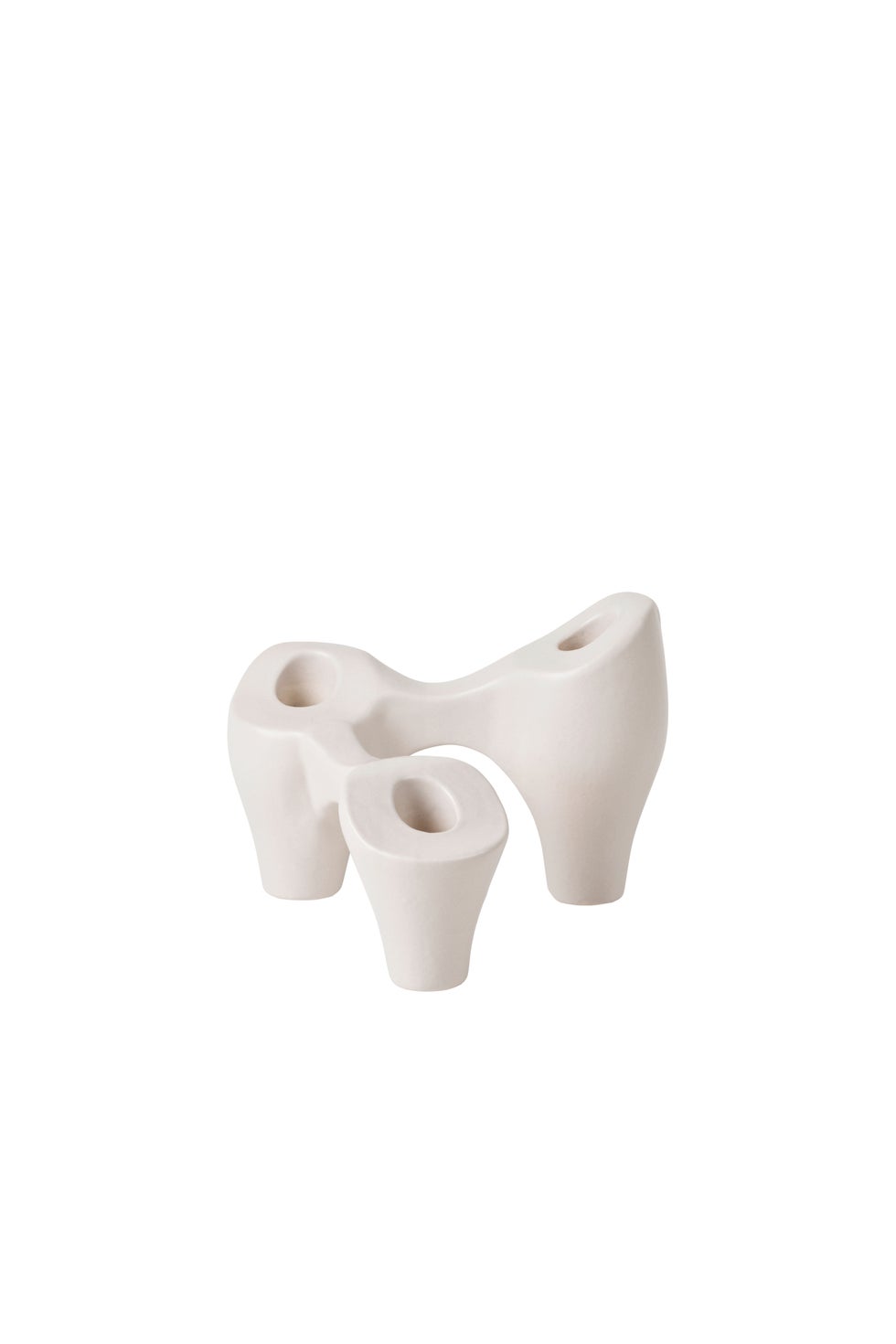 BROSTE Candleholder Laia - Grey Sand *