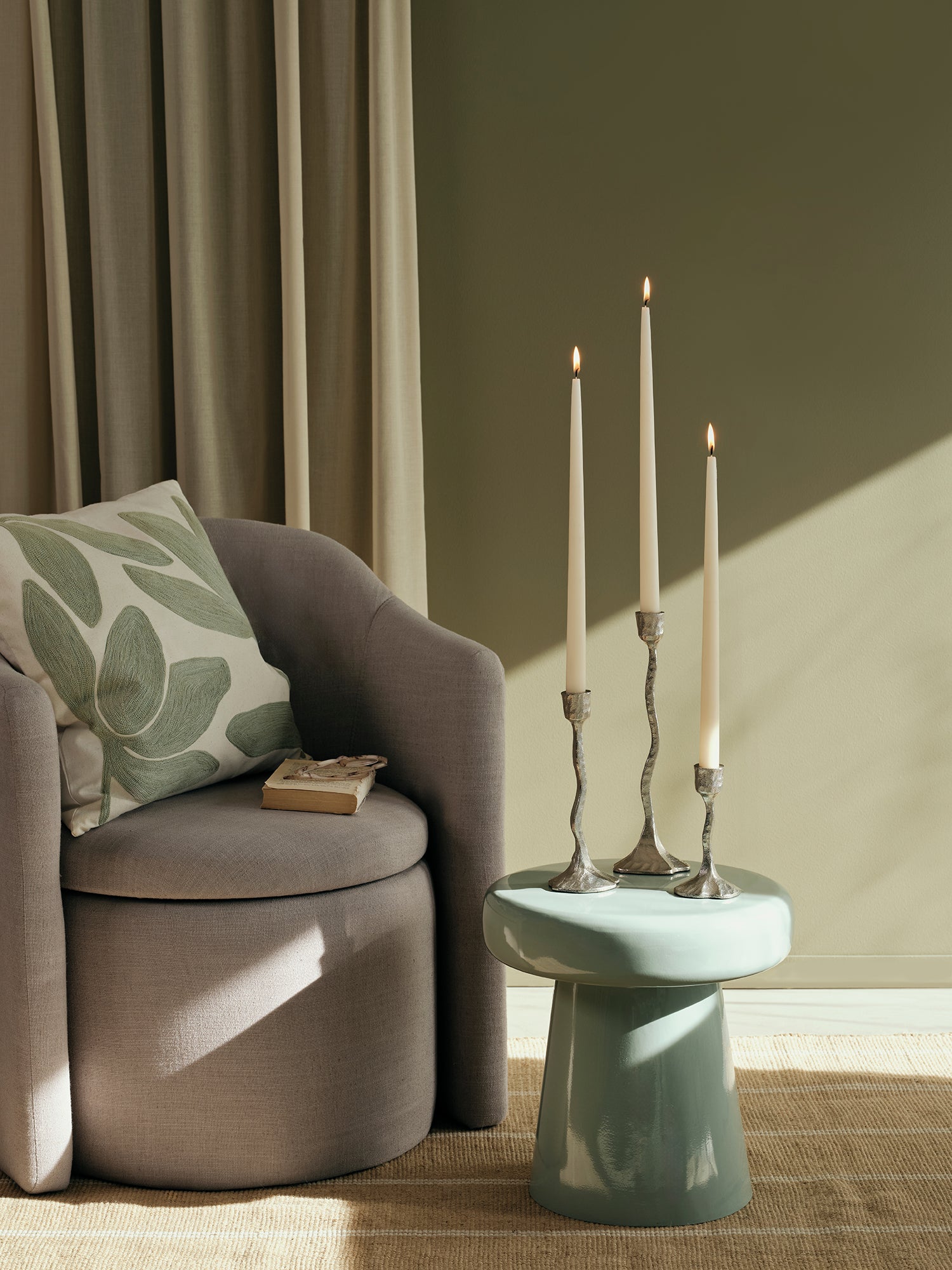 BROSTE Candleholder Amy Medium - Silver