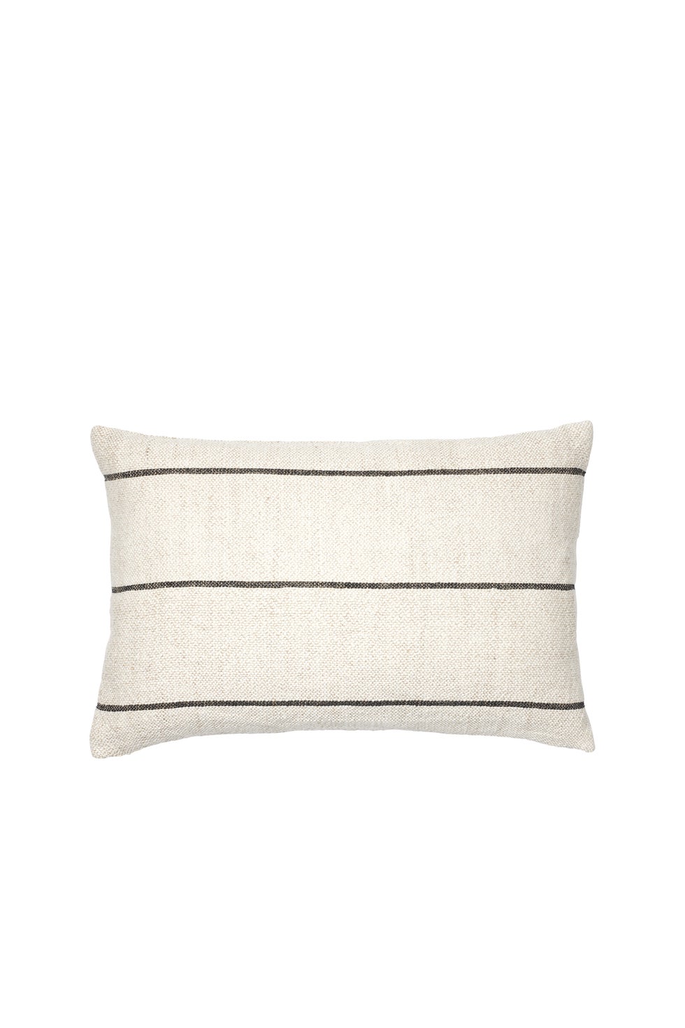 BROSTE Cushion Cover Sigrid - Light Beige/Black 40*60